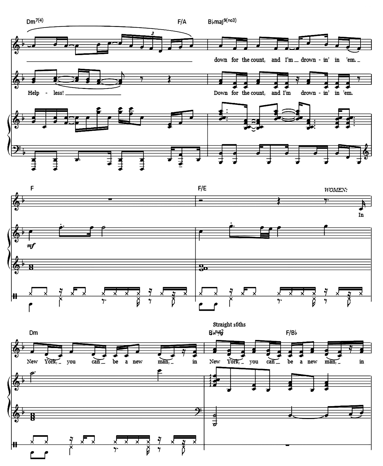 Helpless (from Hamilton) sheet music 13