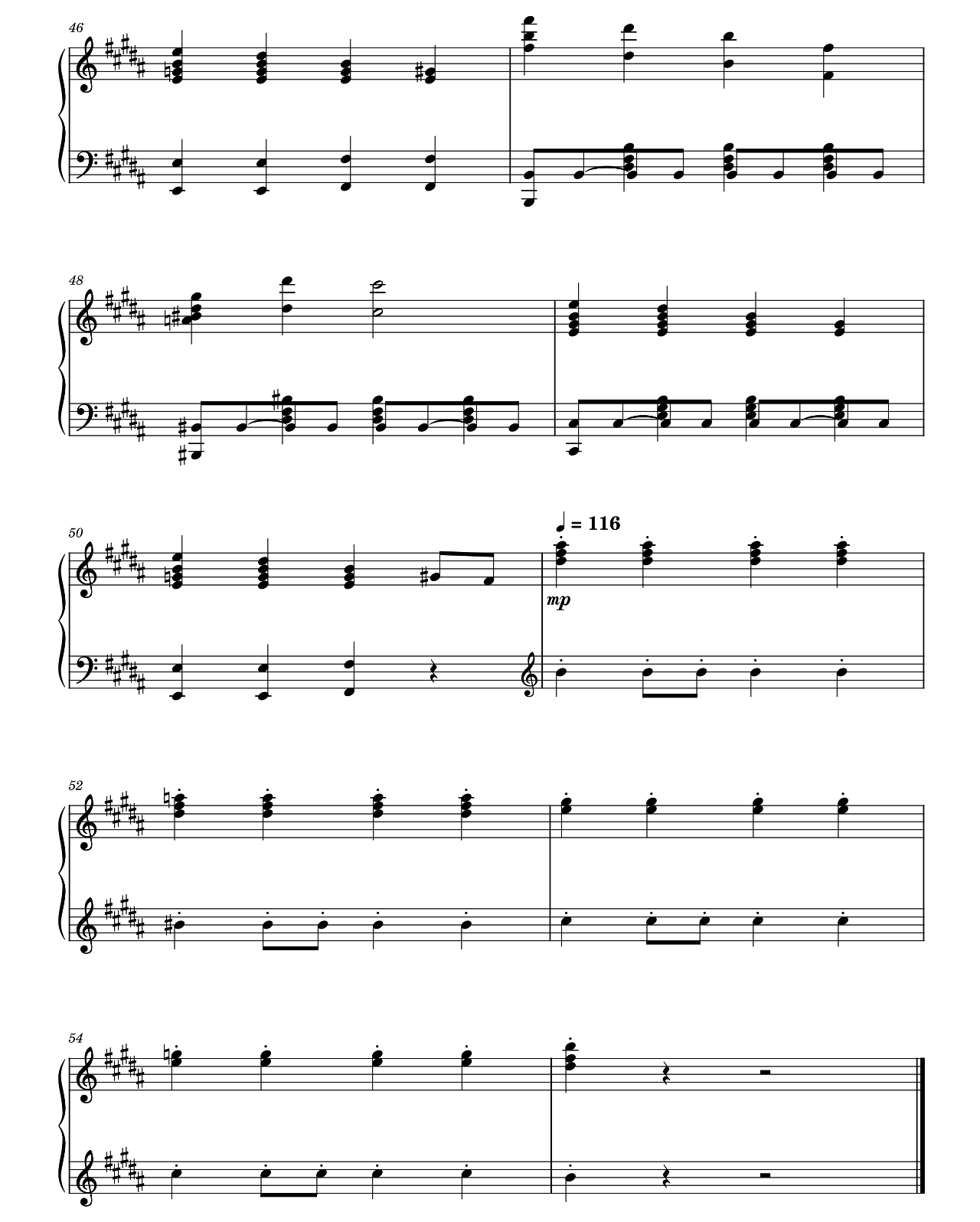 This Is What Falling In Love Feels Like sheet music 4