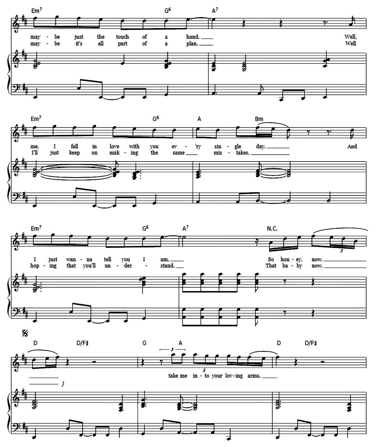 Thinking Out Loud sheet music 3