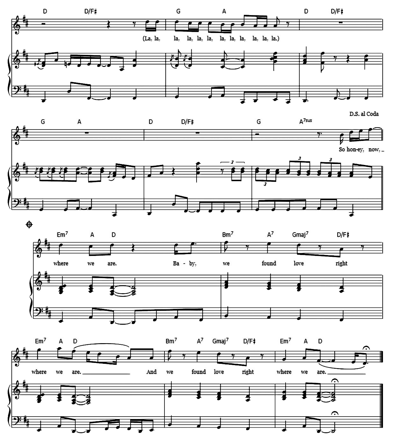 Thinking Out Loud sheet music 5