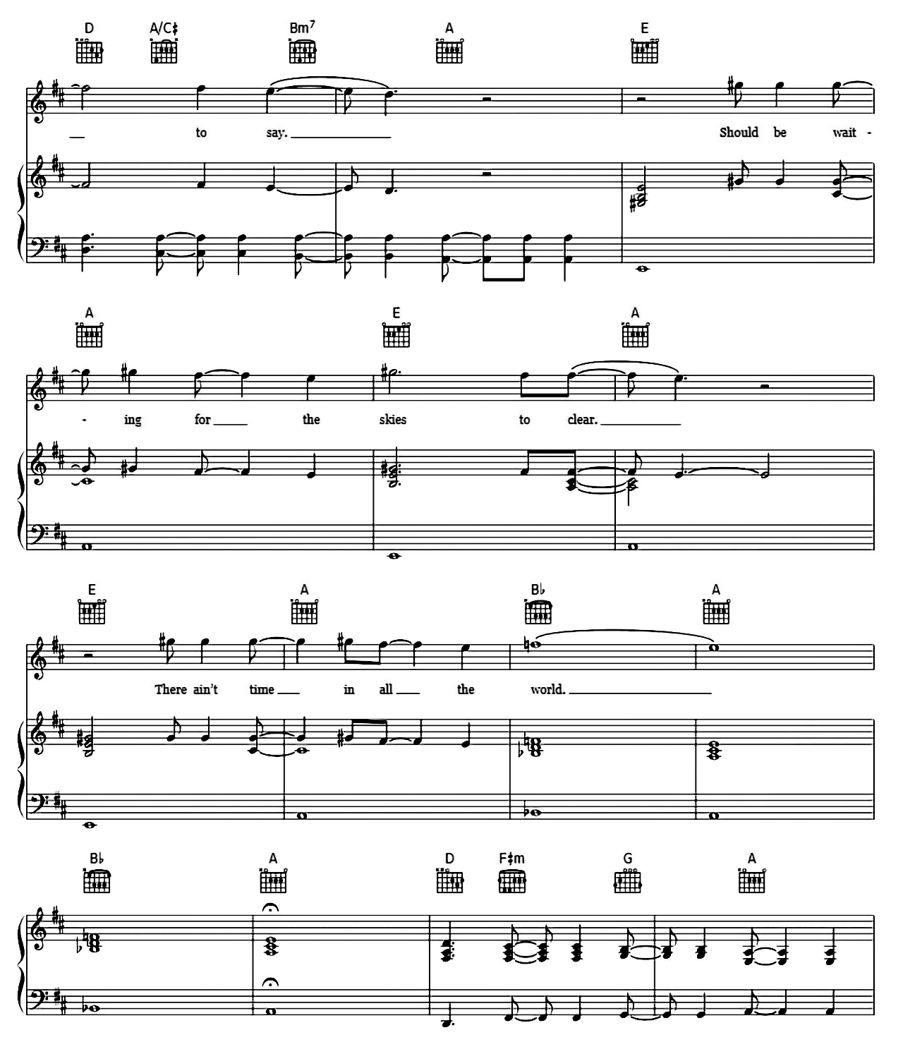 Doing All Right sheet music 4