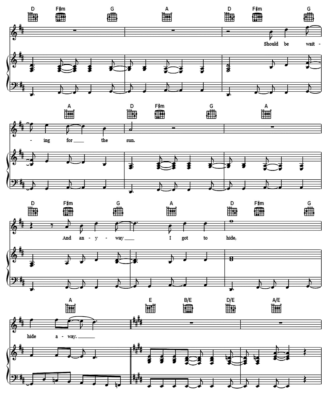 Doing All Right sheet music 5