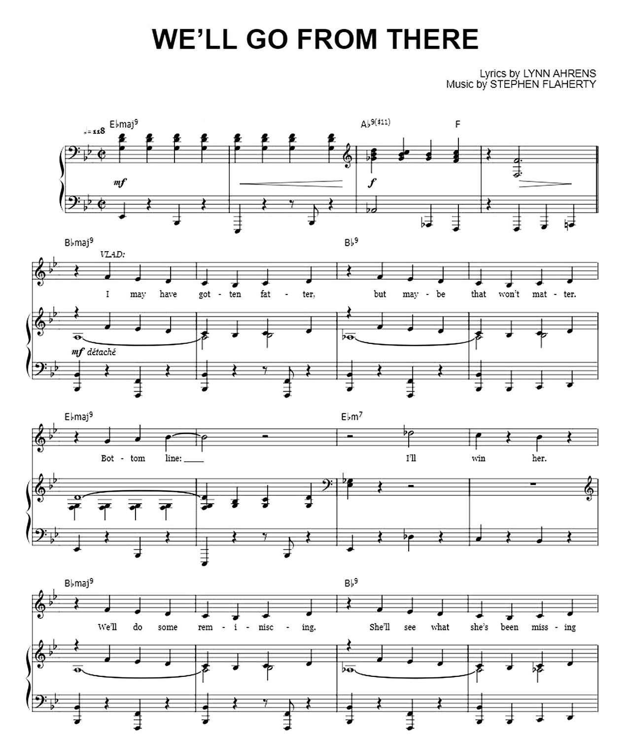 We'll Go From There sheet music