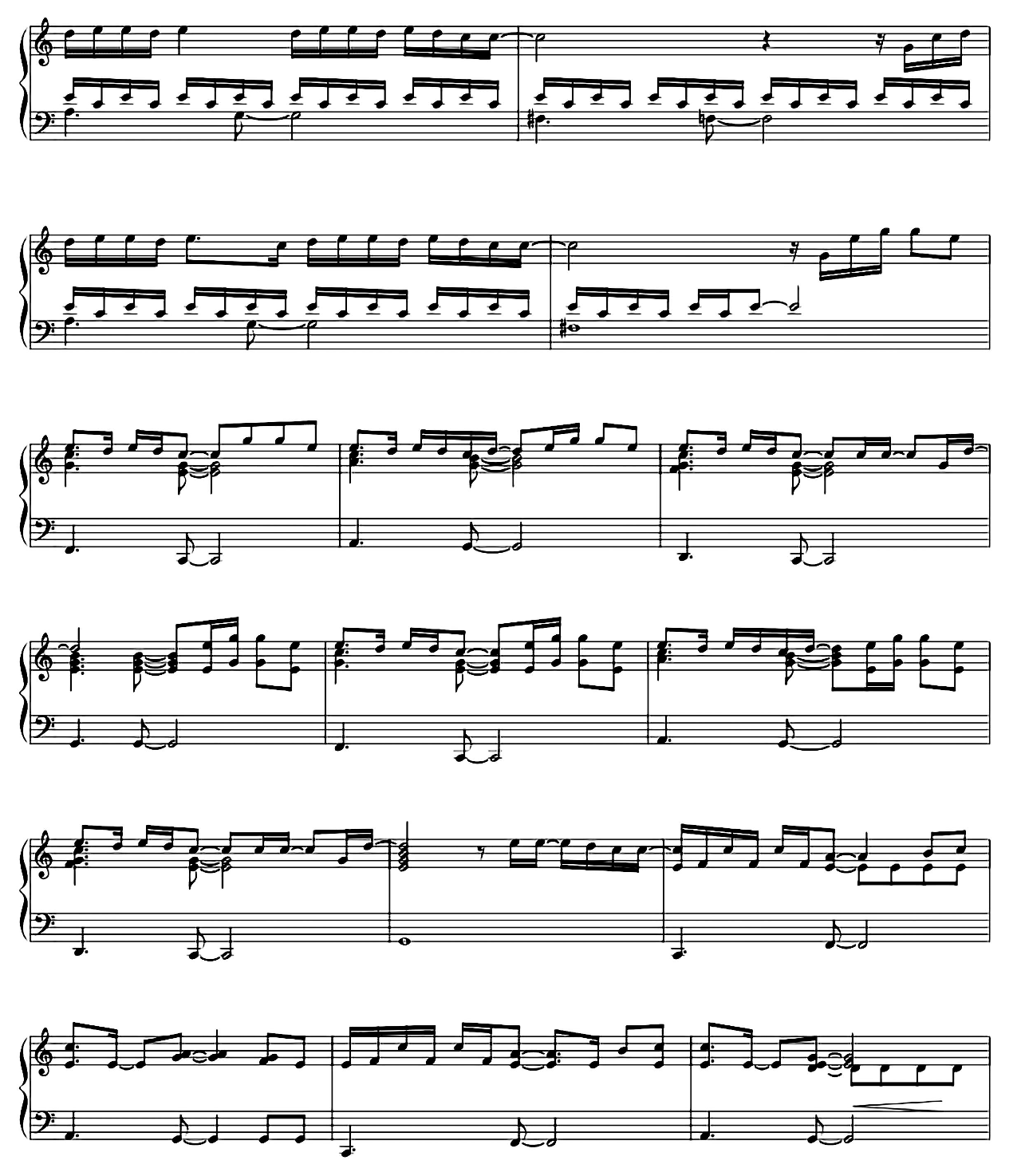 Let It Go sheet music 2