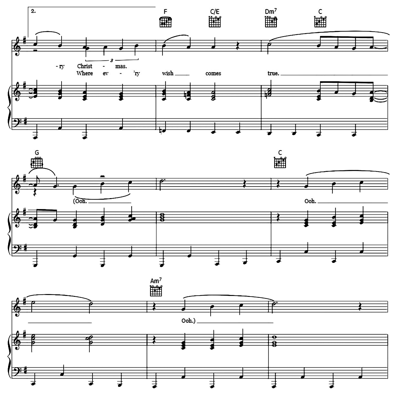 Christmas Tree Farm sheet music 8