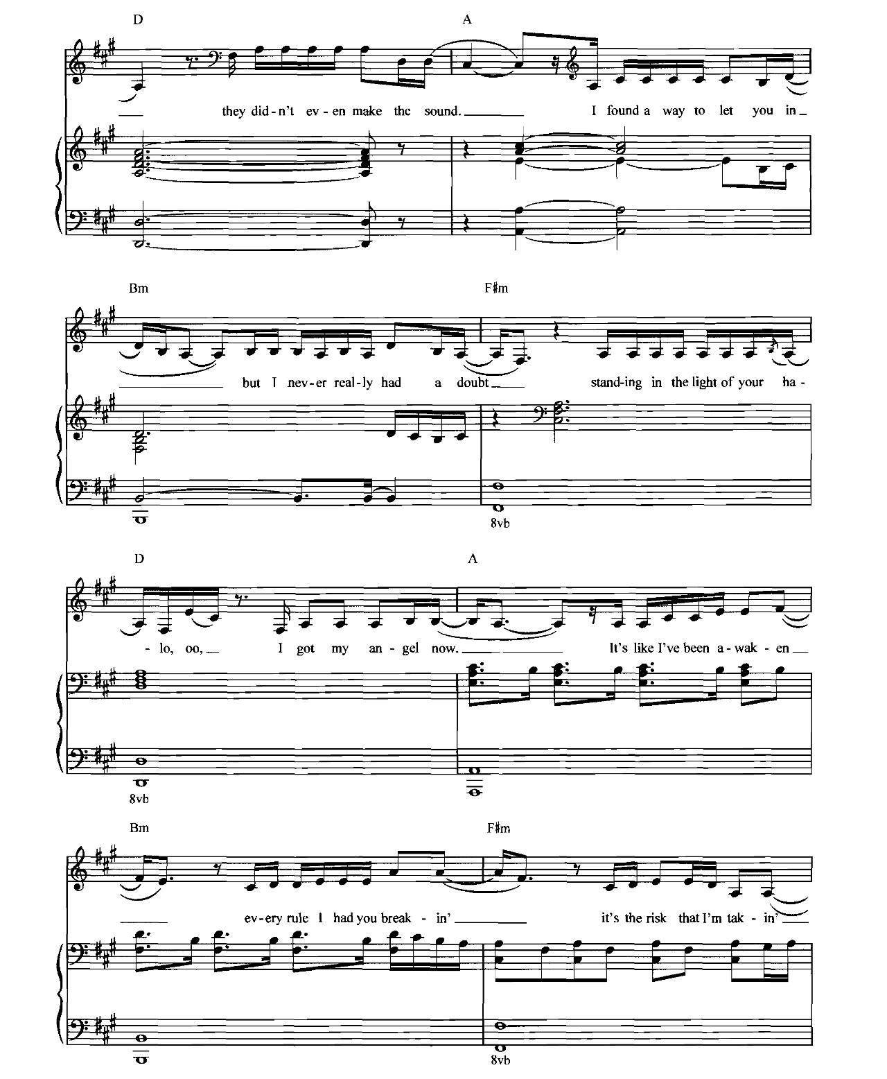 Halo sheet music 2