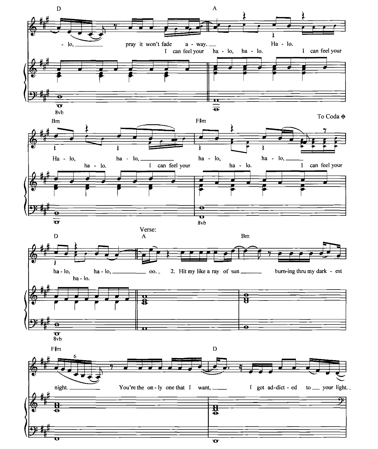 Halo sheet music 4