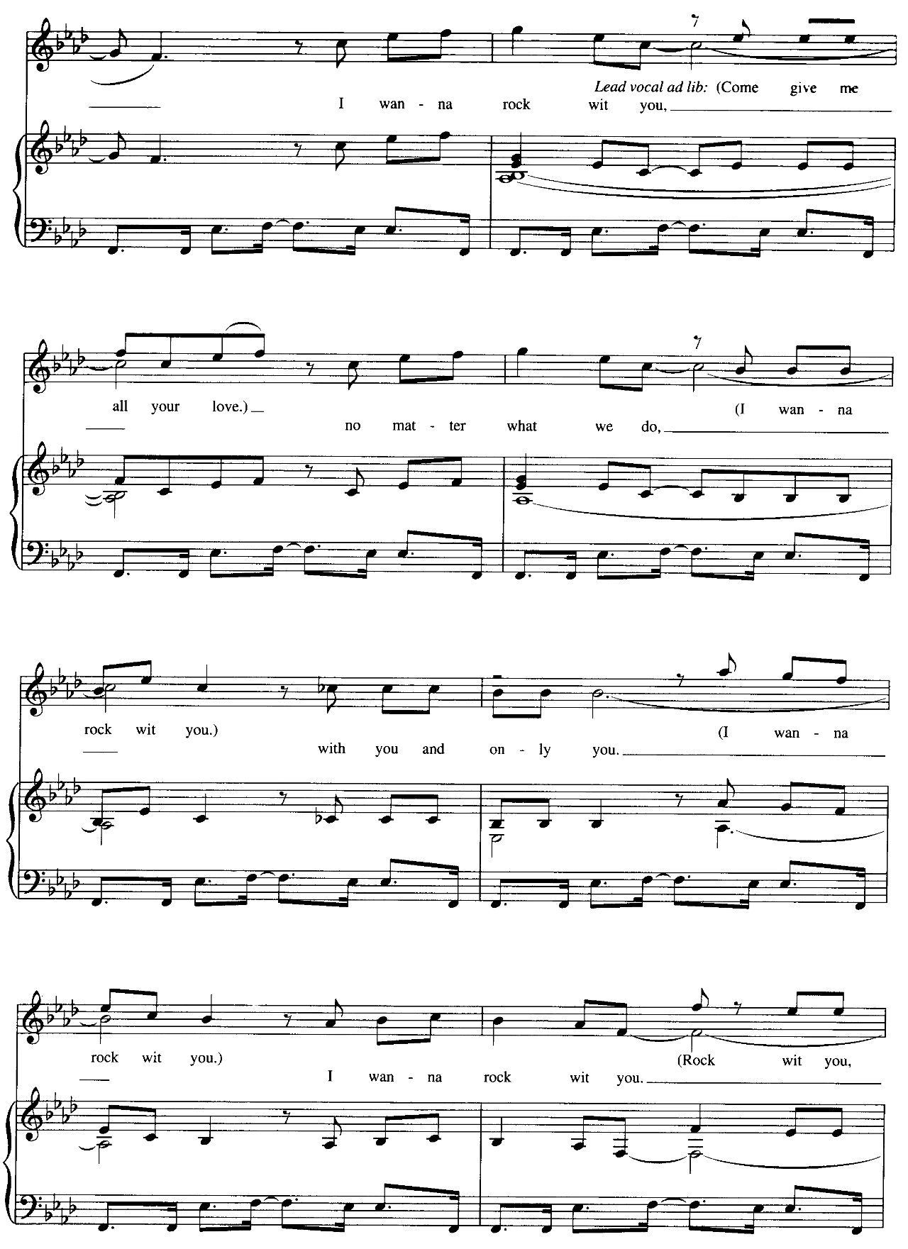 Rock Wit U sheet music 6