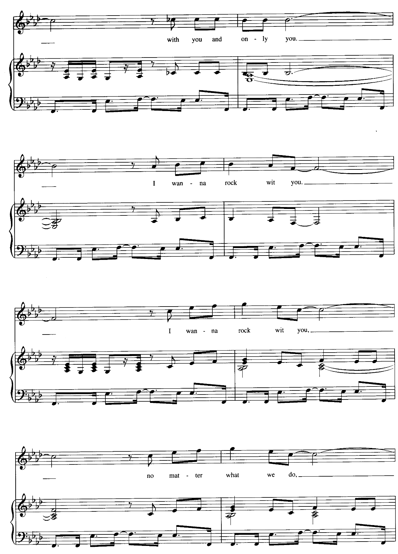 Rock Wit U sheet music 11