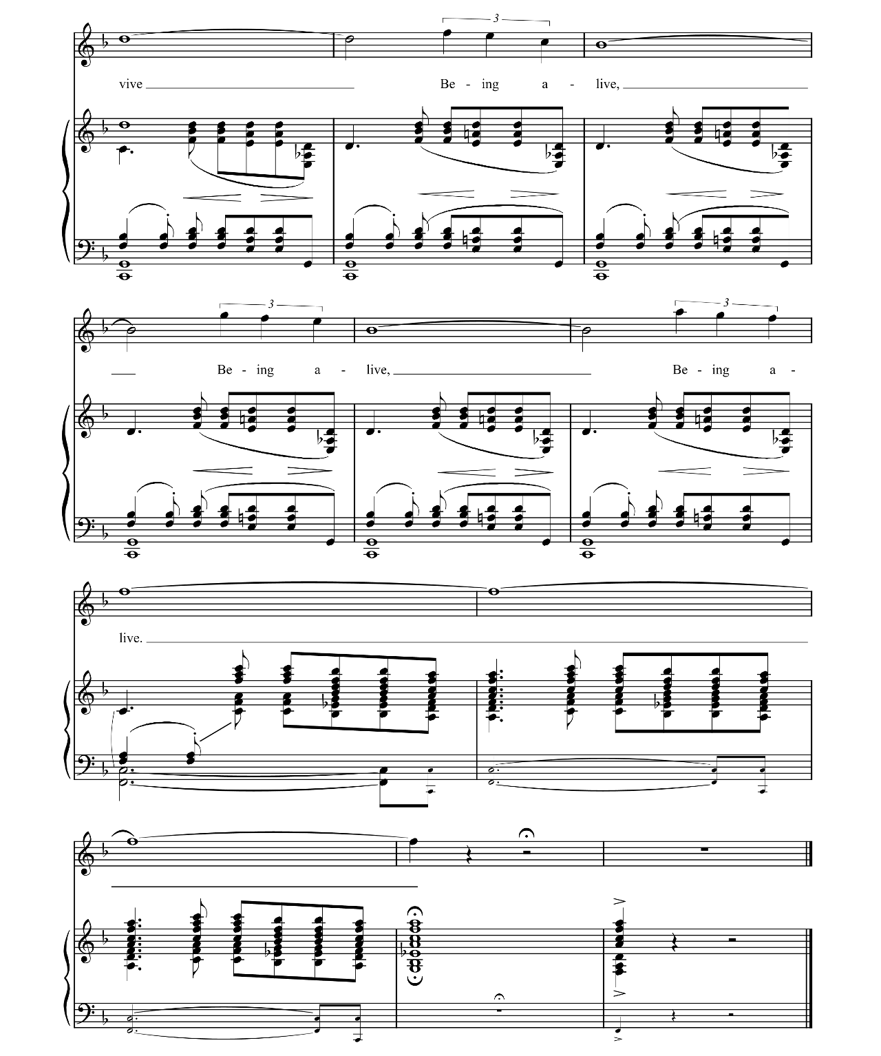 Being Alive (from Company) sheet music 9