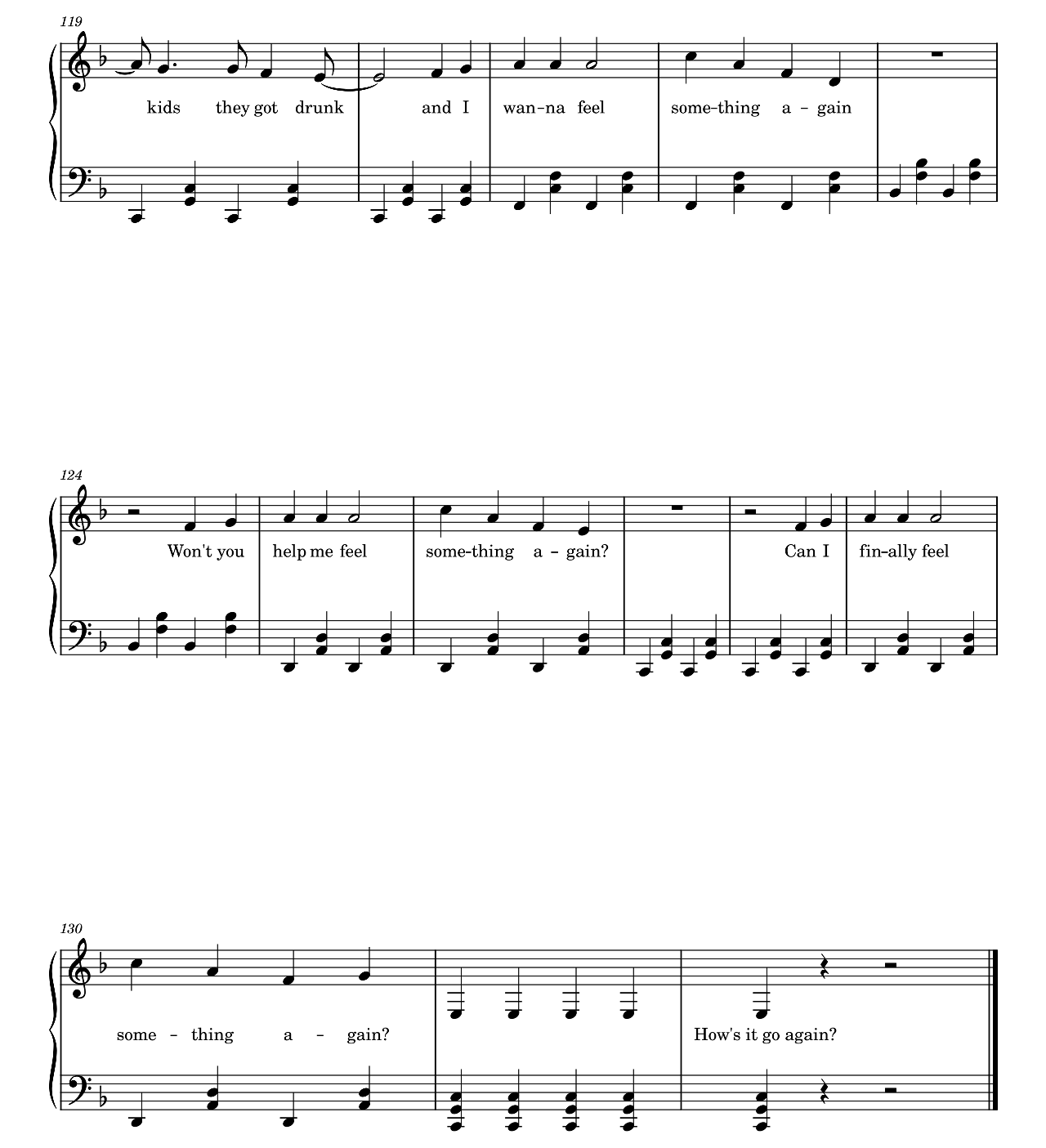 Sober Up sheet music 7