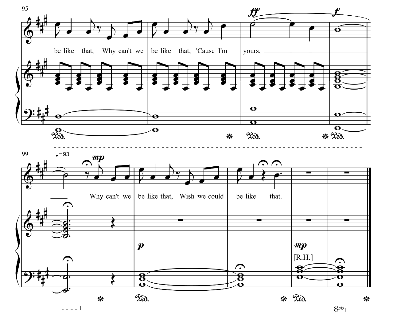 Secret Love Song sheet music 10