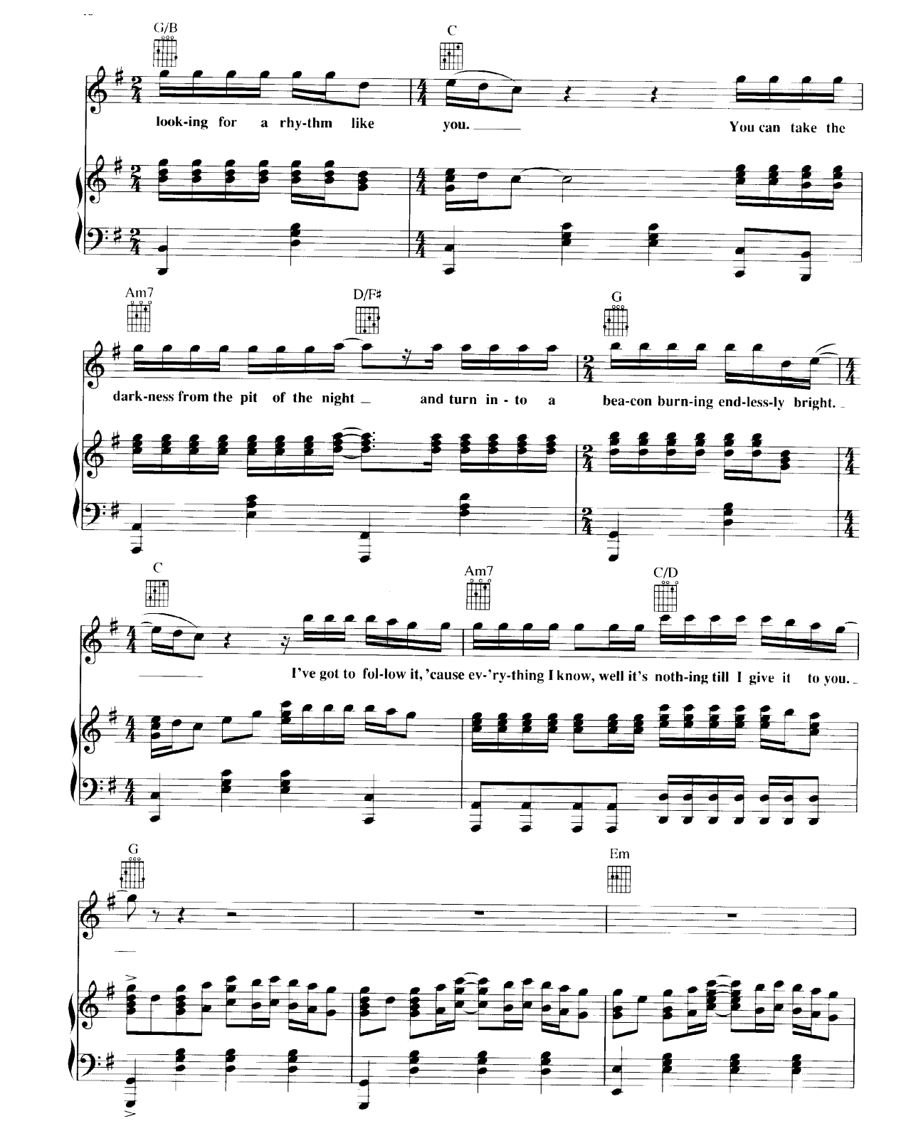 Making Love Out Of Nothing At All sheet music 6