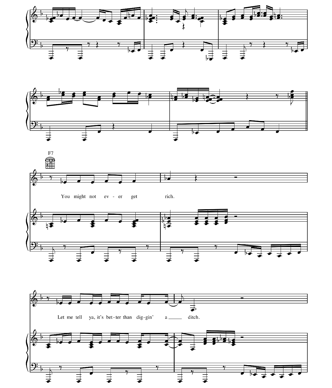 Car Wash sheet music 2