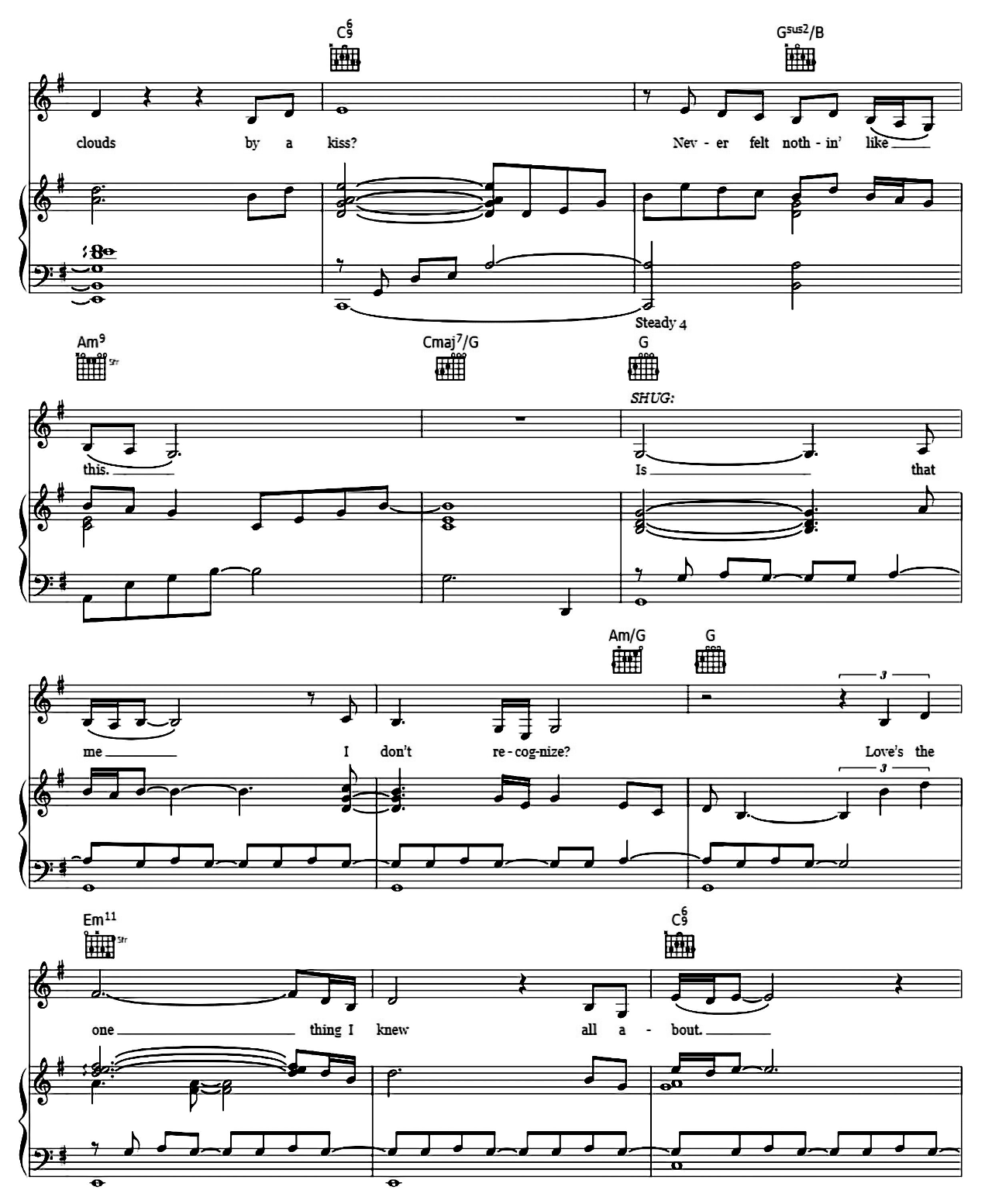 What About Love (from The Color Purple) sheet music 2