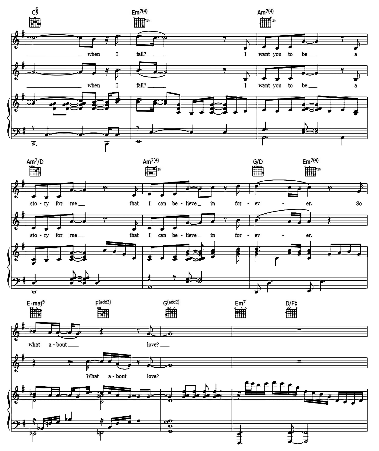 What About Love (from The Color Purple) sheet music 4