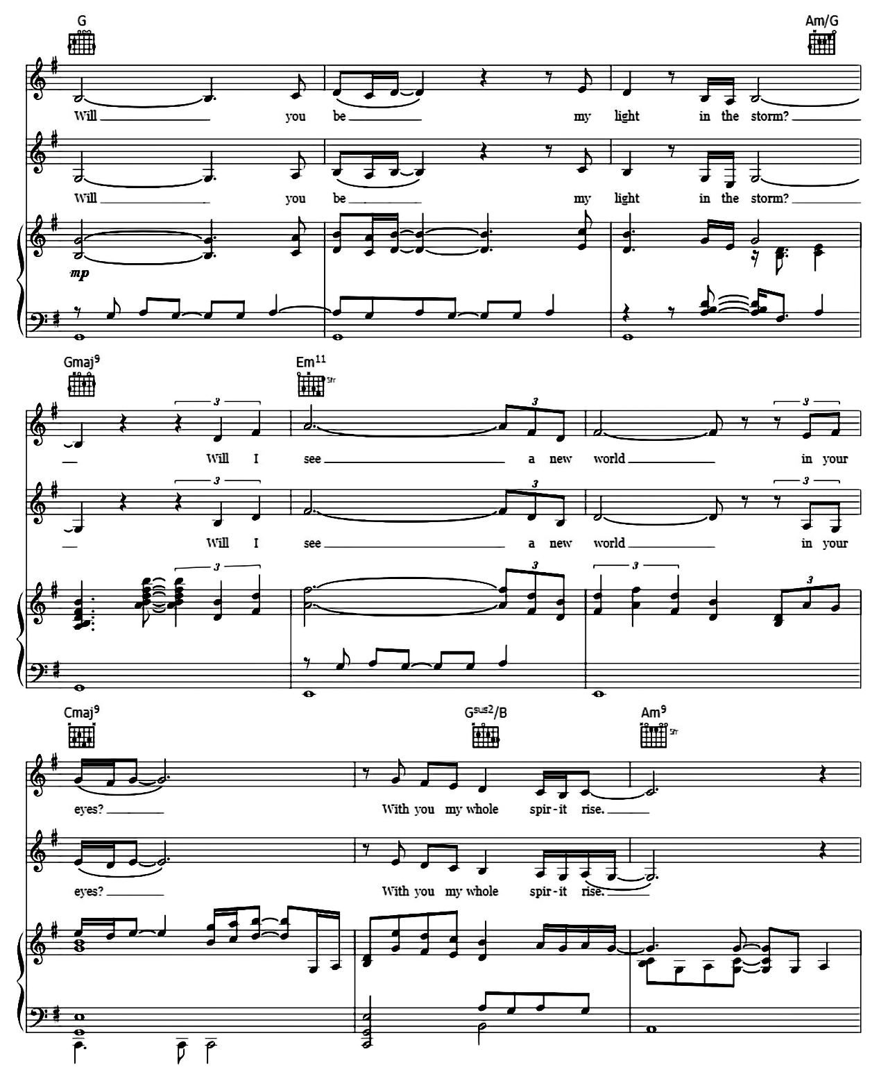 What About Love (from The Color Purple) sheet music 5