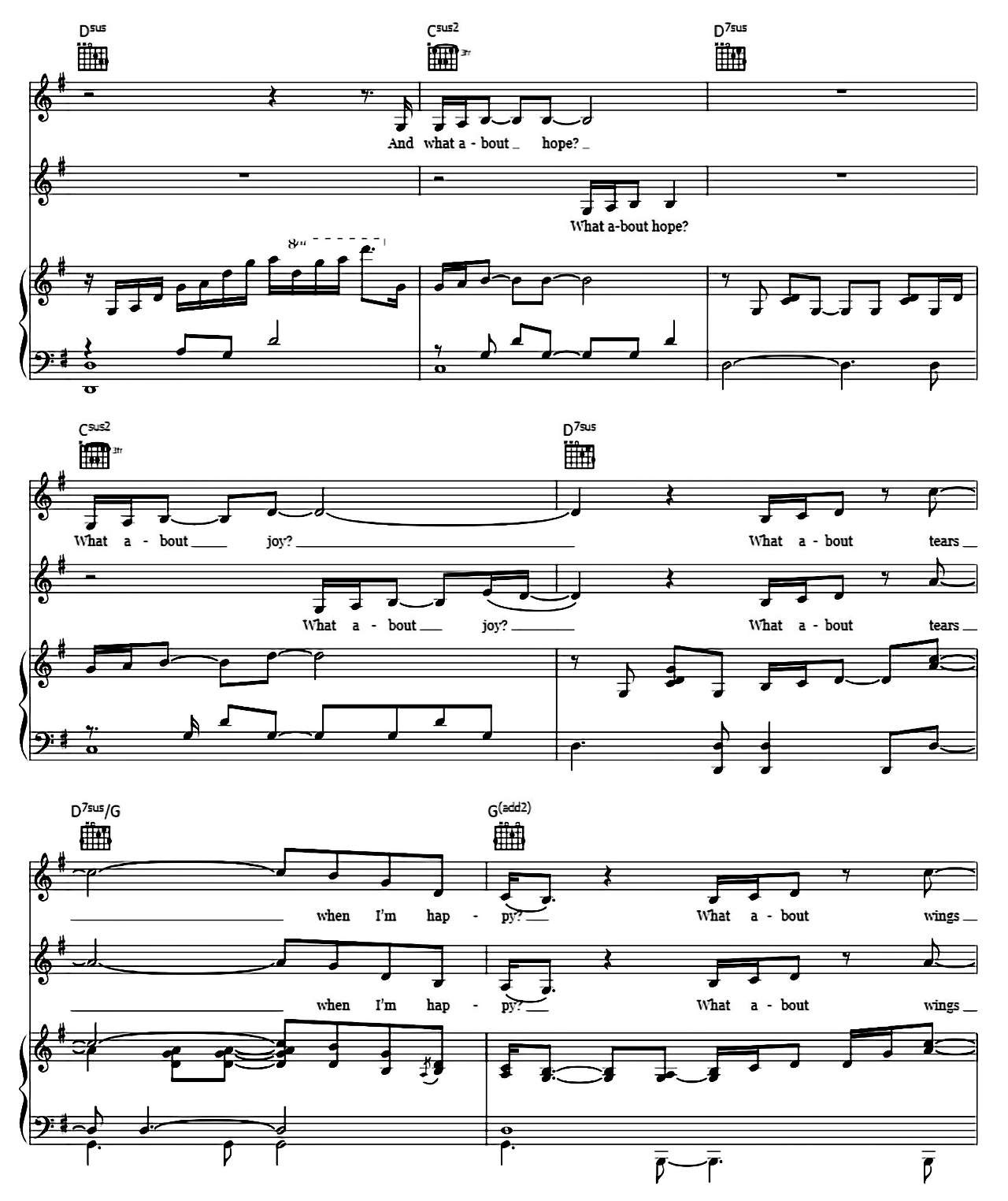 What About Love (from The Color Purple) sheet music 6