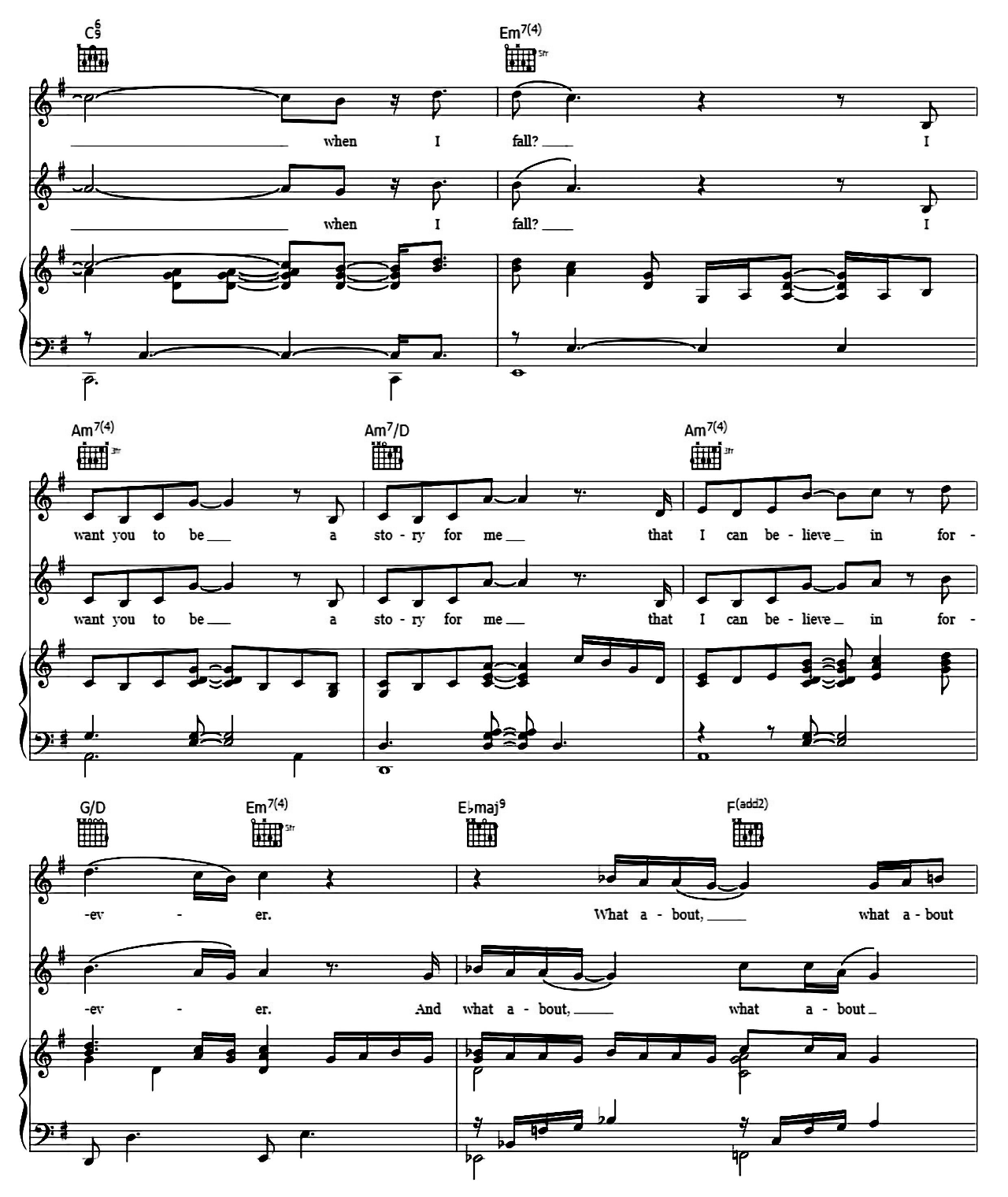 What About Love (from The Color Purple) sheet music 7