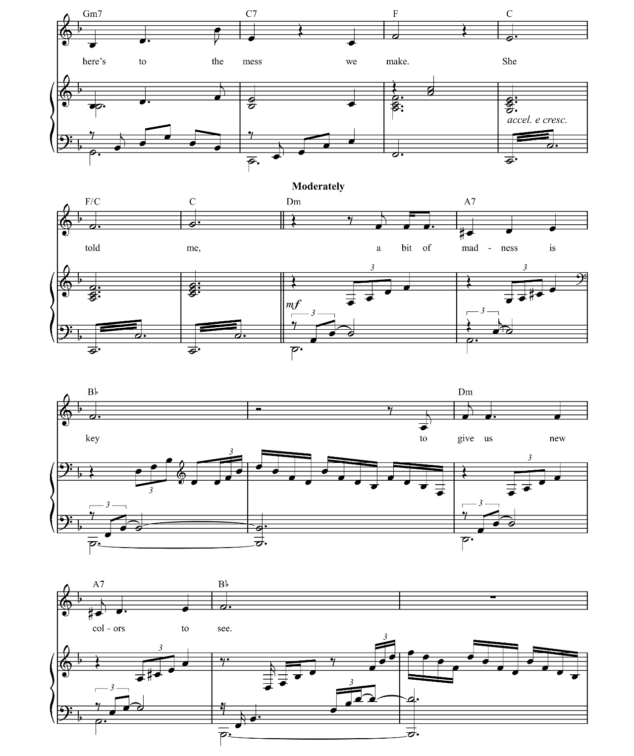 The Fools Who Dream sheet music 5