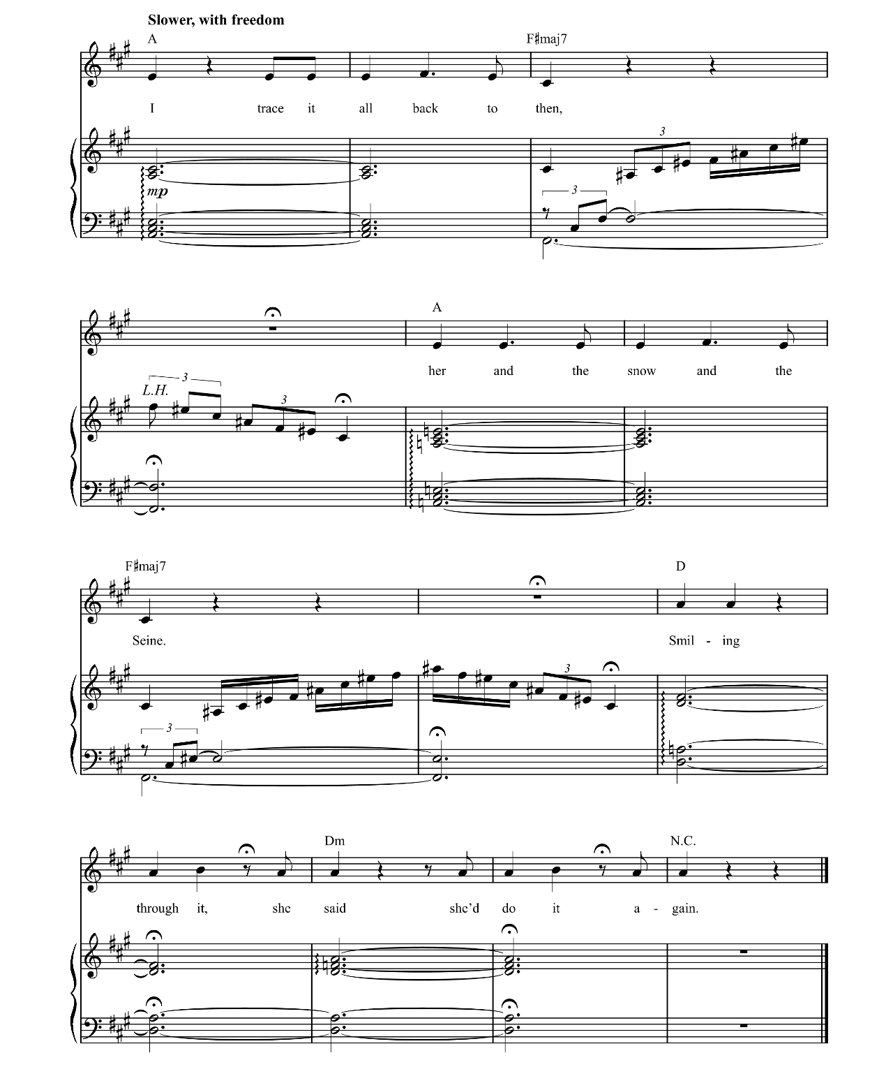 The Fools Who Dream sheet music 8