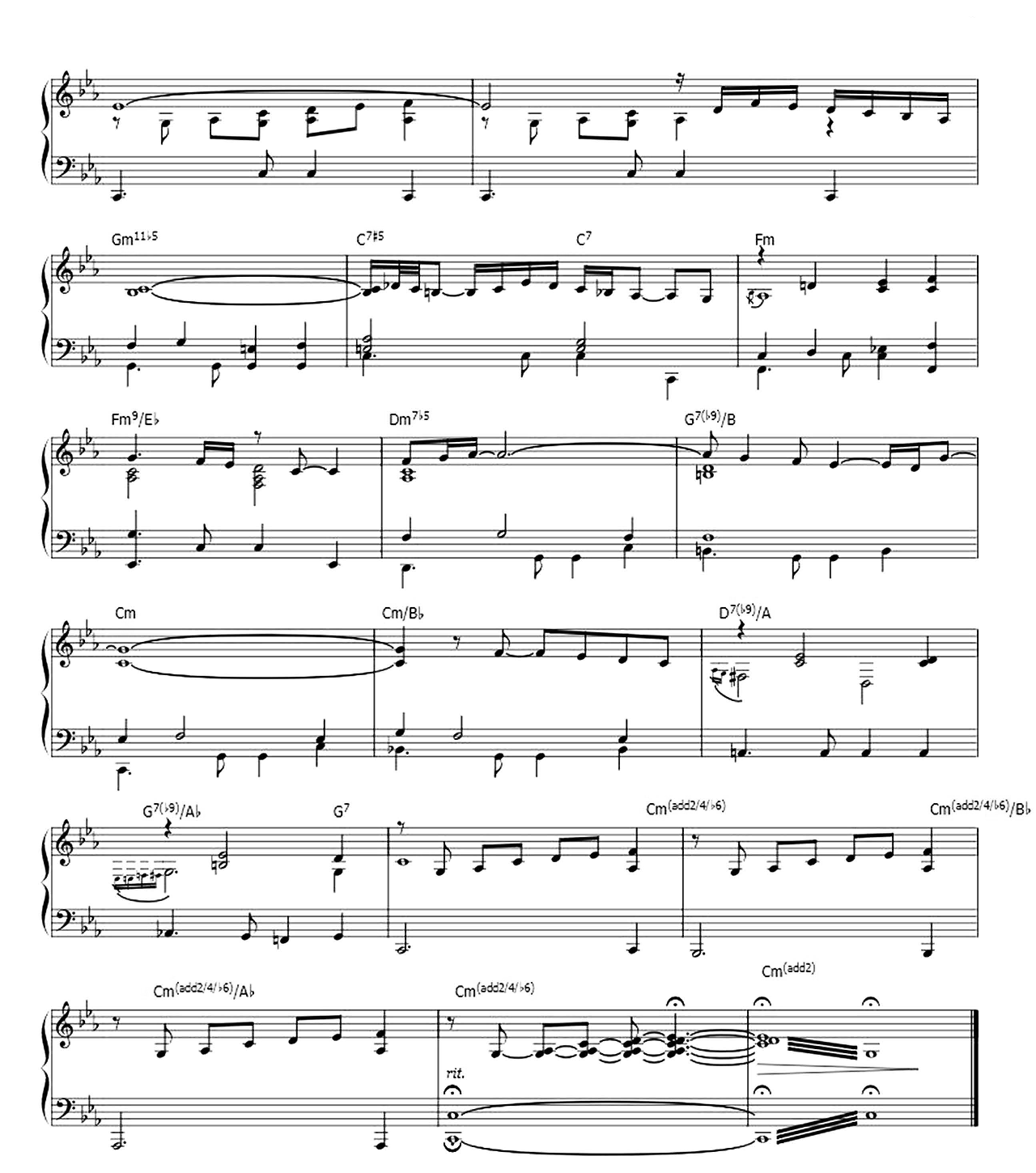 Oblivion sheet music 5