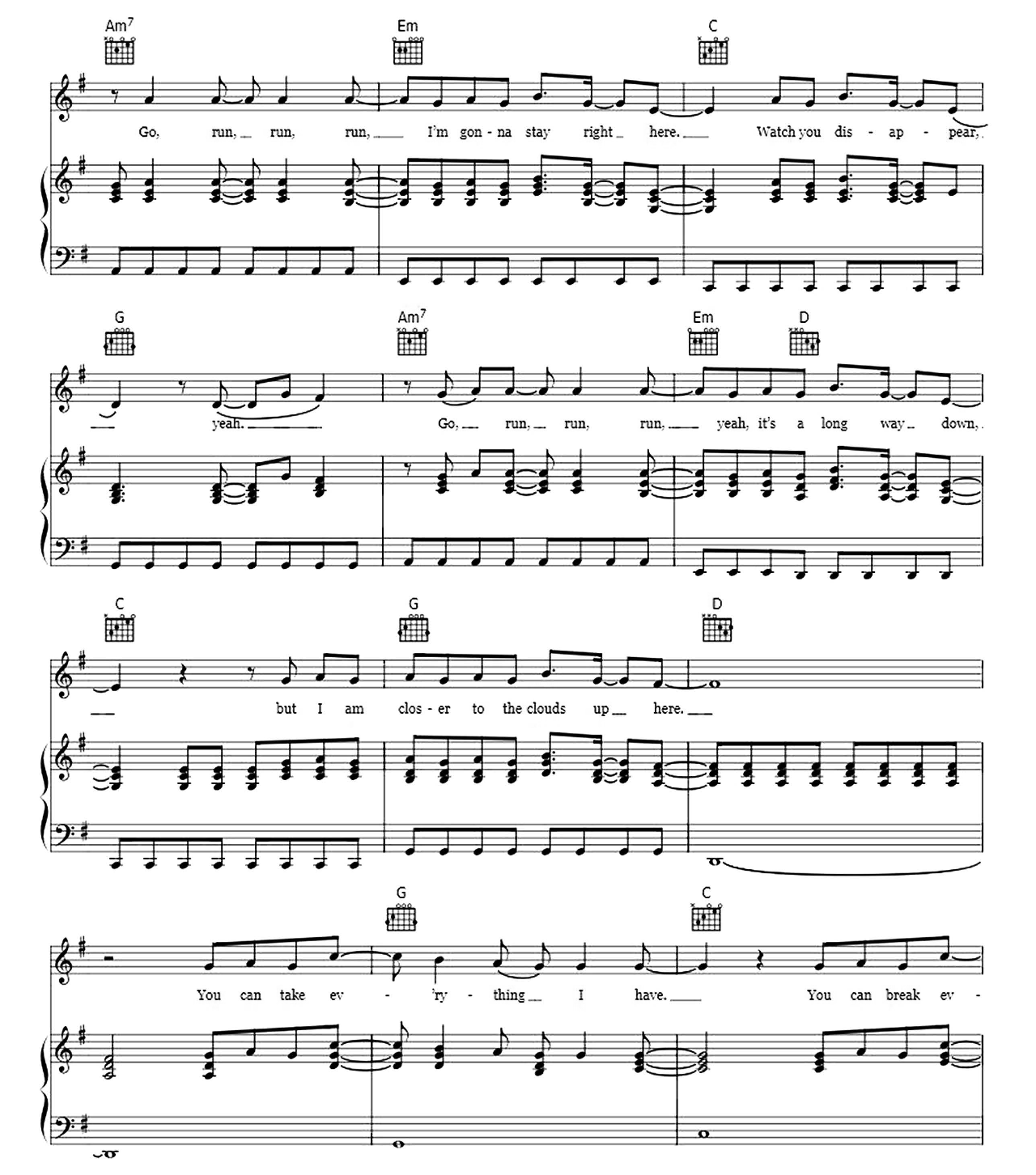 Skyscraper sheet music 4