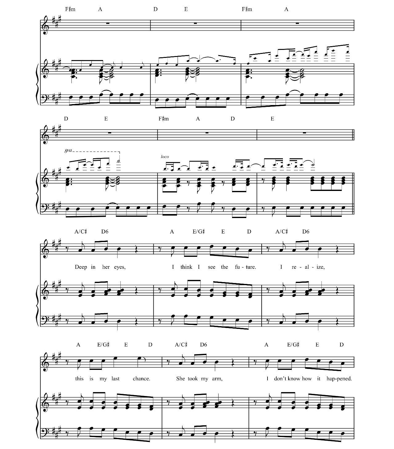 Shut Up And Dance sheet music 5