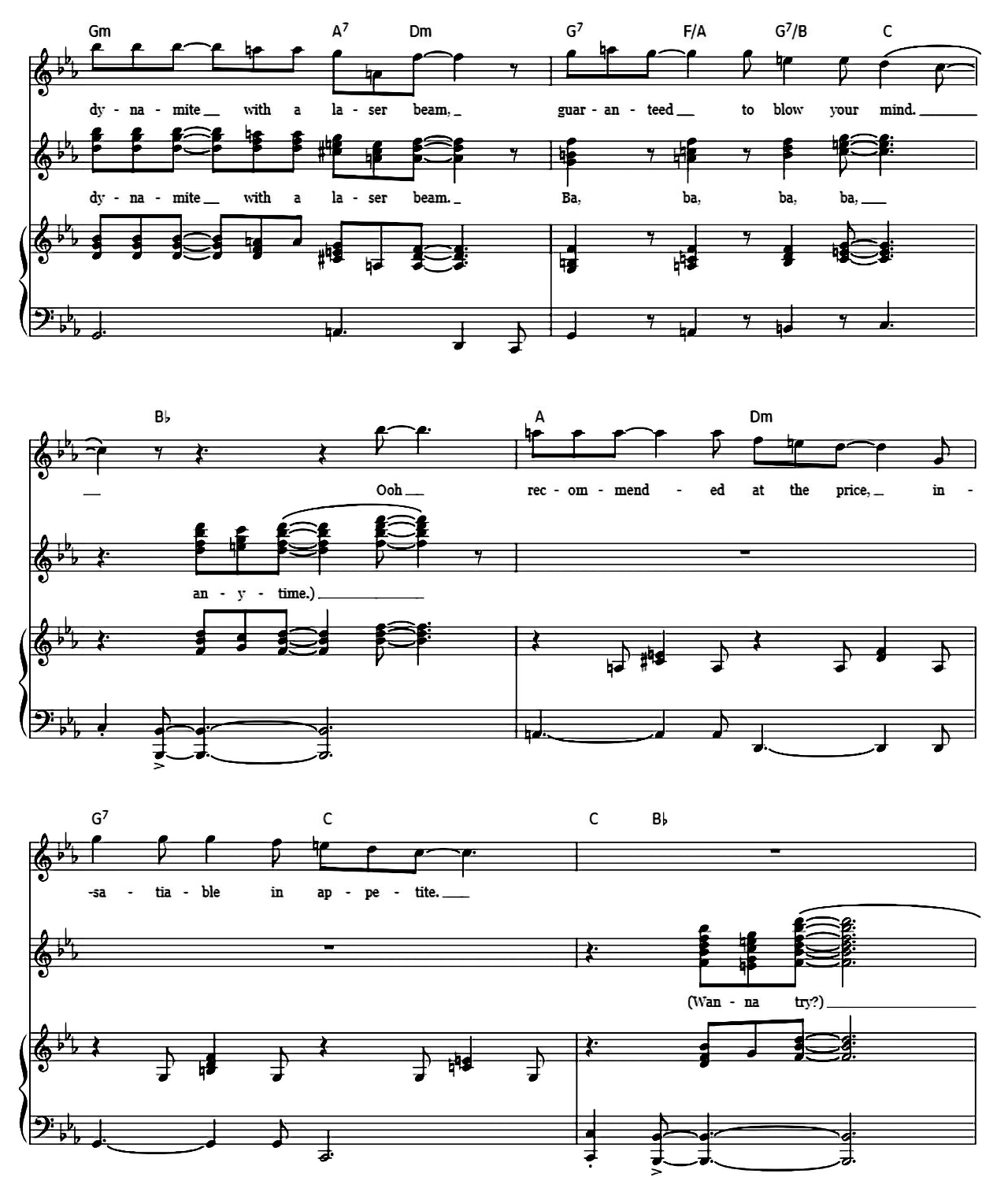 Killer Queen sheet music 10