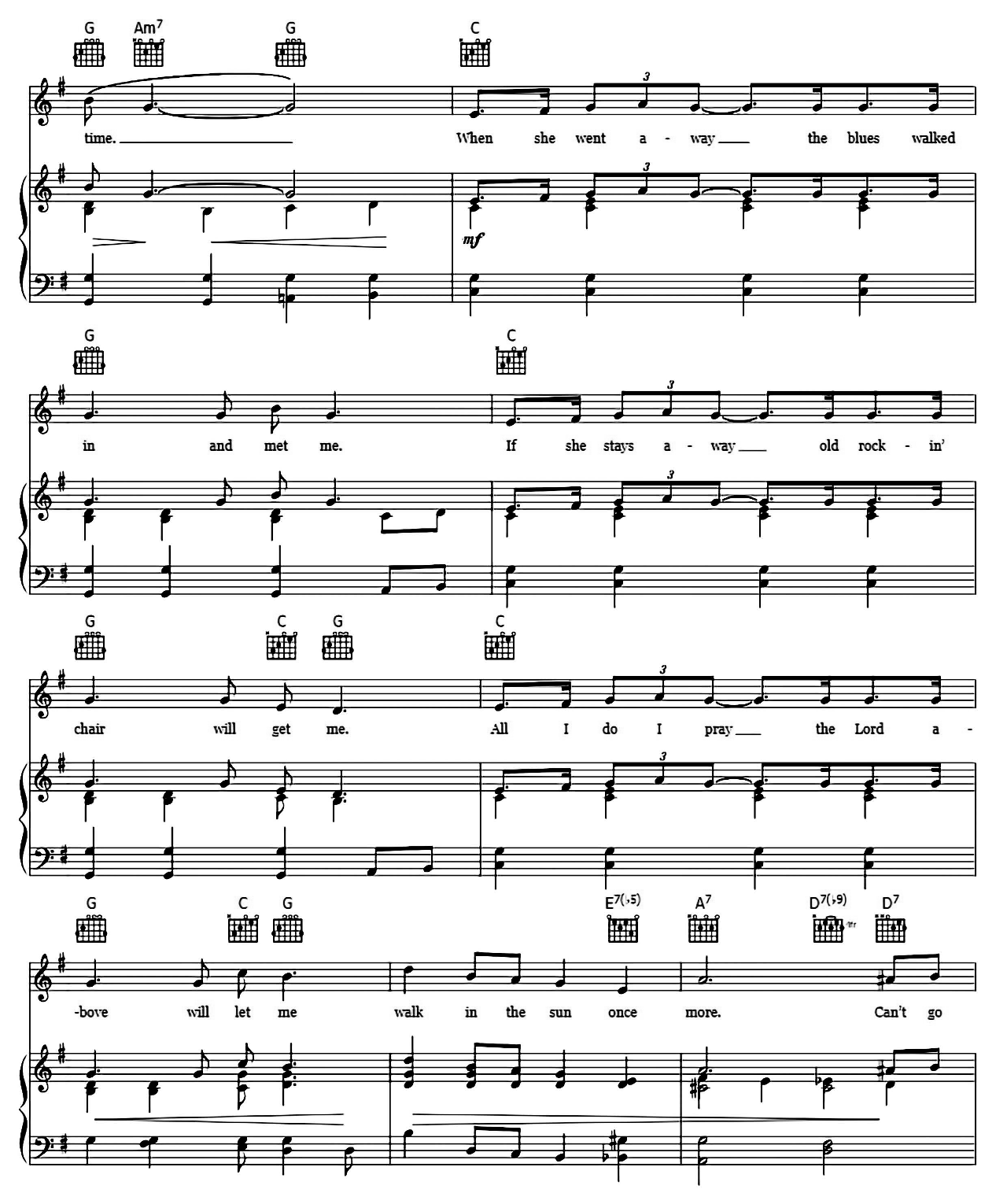 Stormy Weather sheet music 3