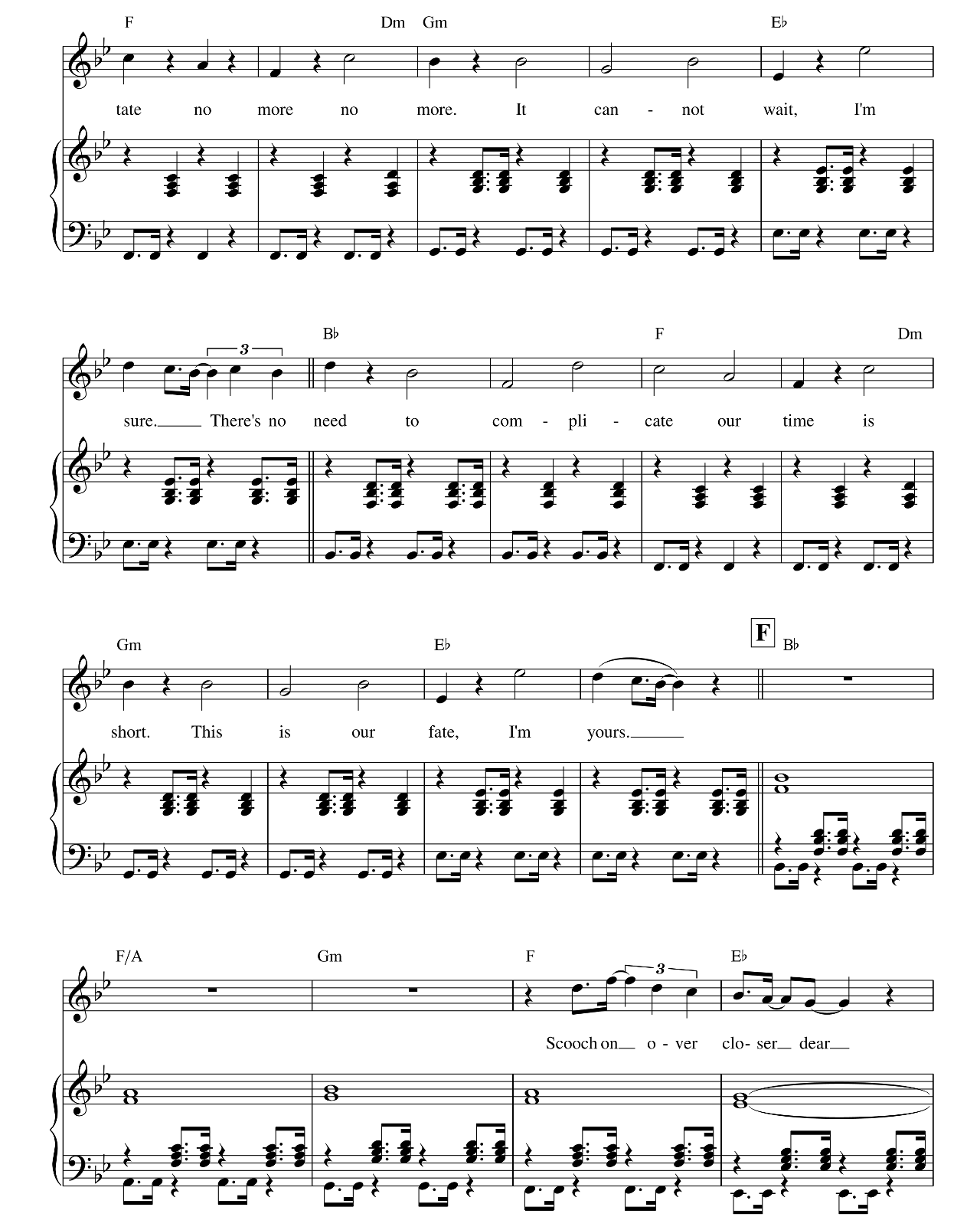 I'm Yours sheet music 5