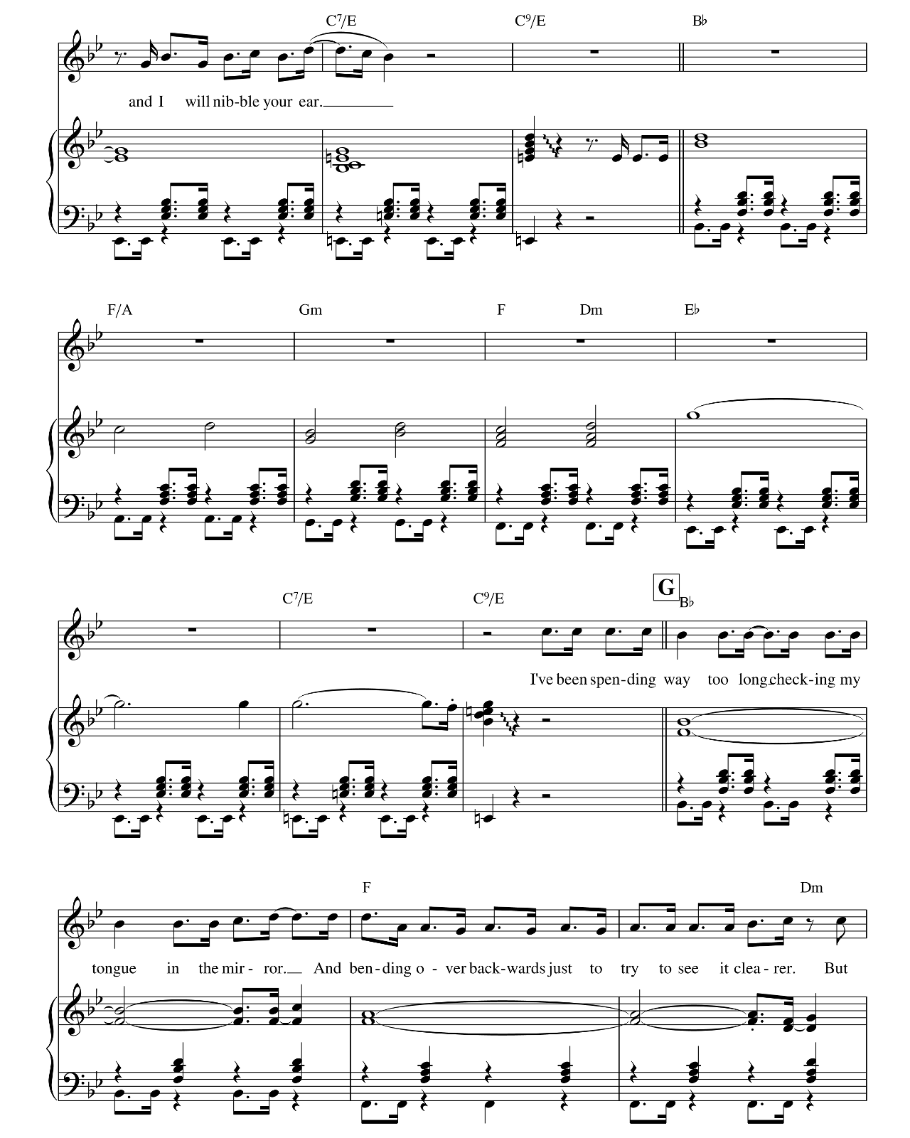 I'm Yours sheet music 6