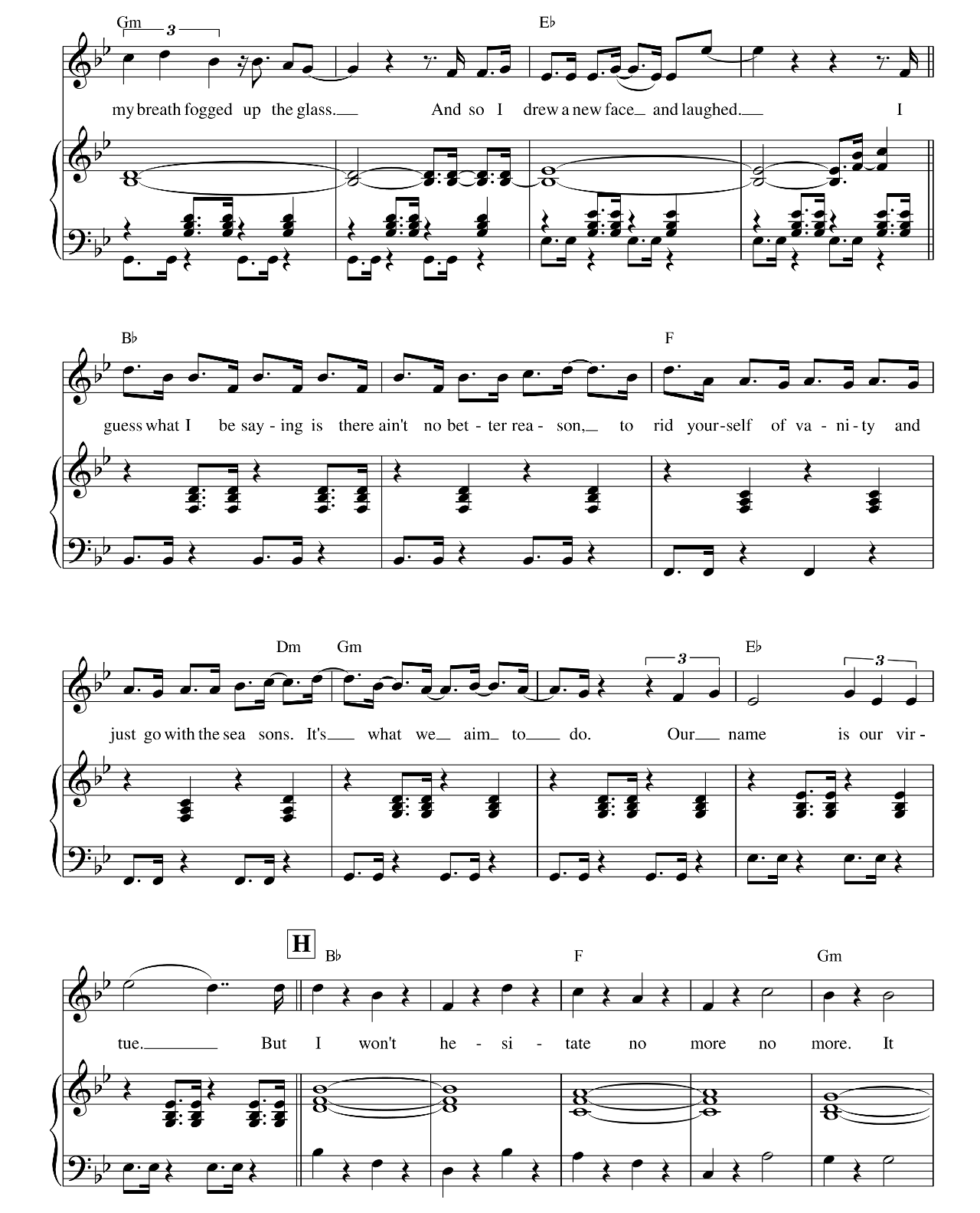 I'm Yours sheet music 7