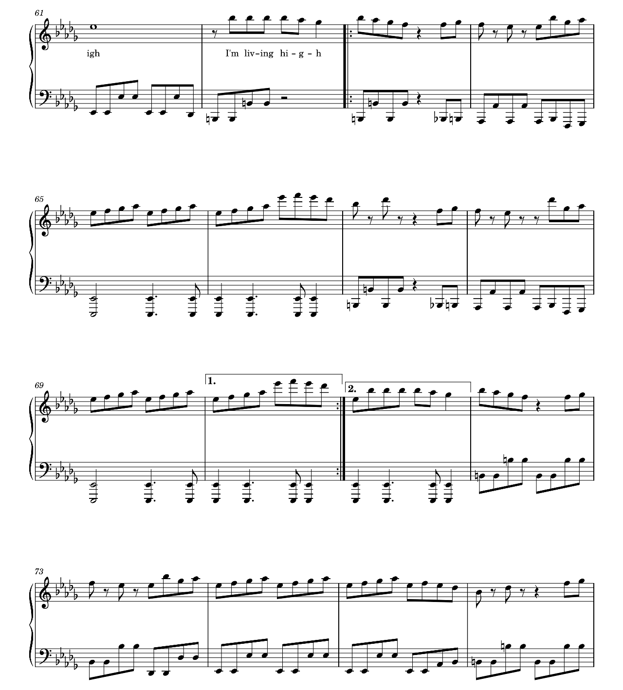 Chasing Colors sheet music 5