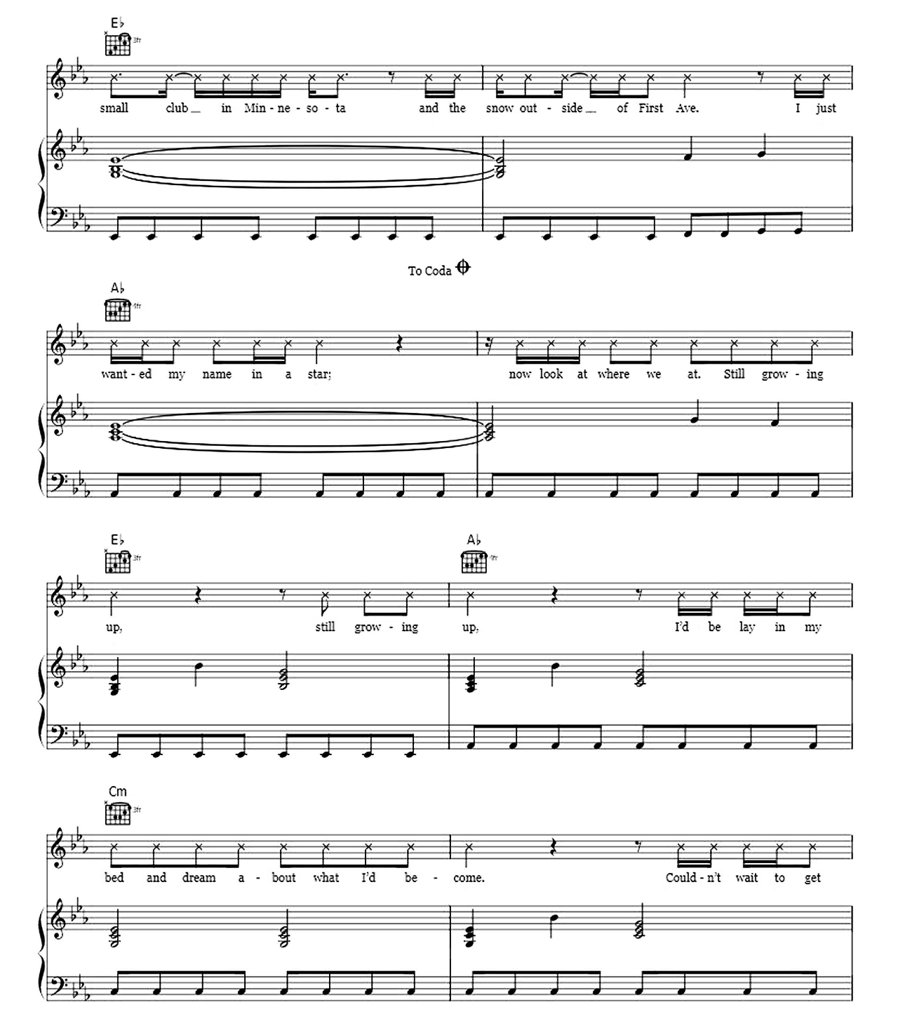 Good Old Days sheet music 3