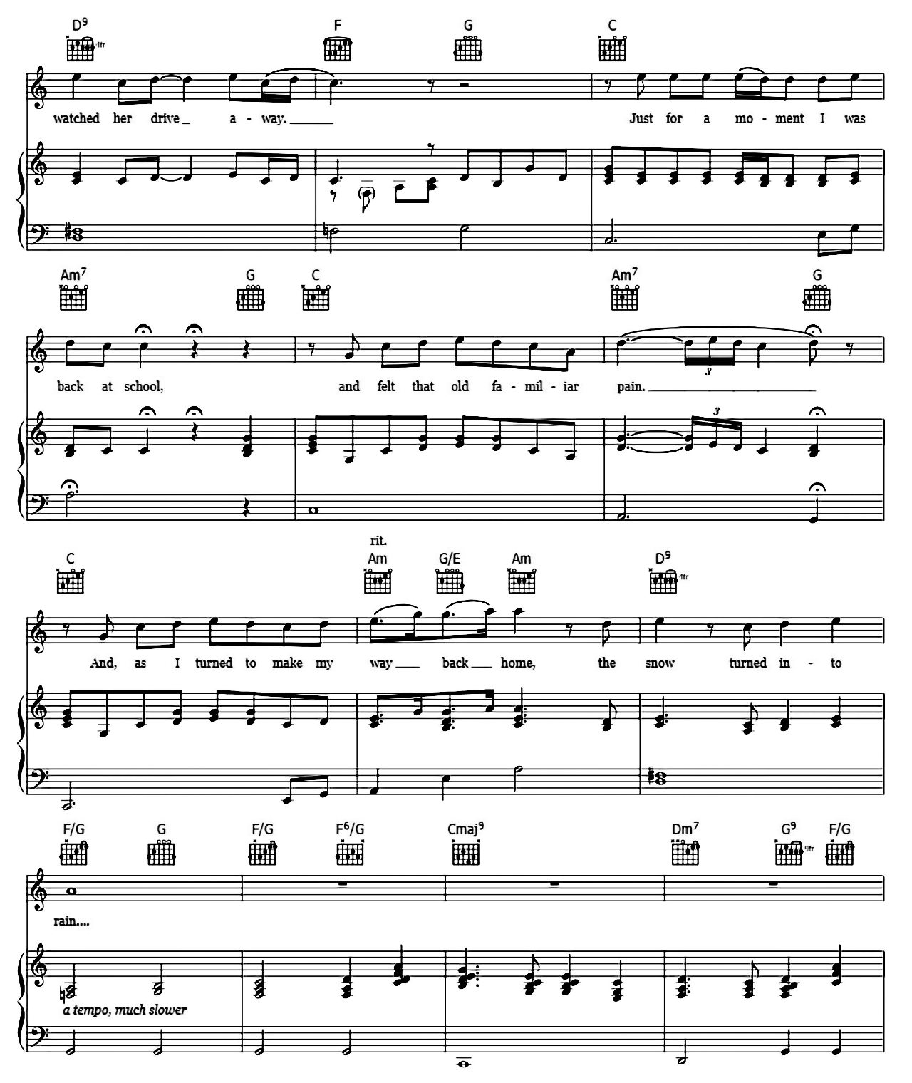 Same Old Lang Syne sheet music 6