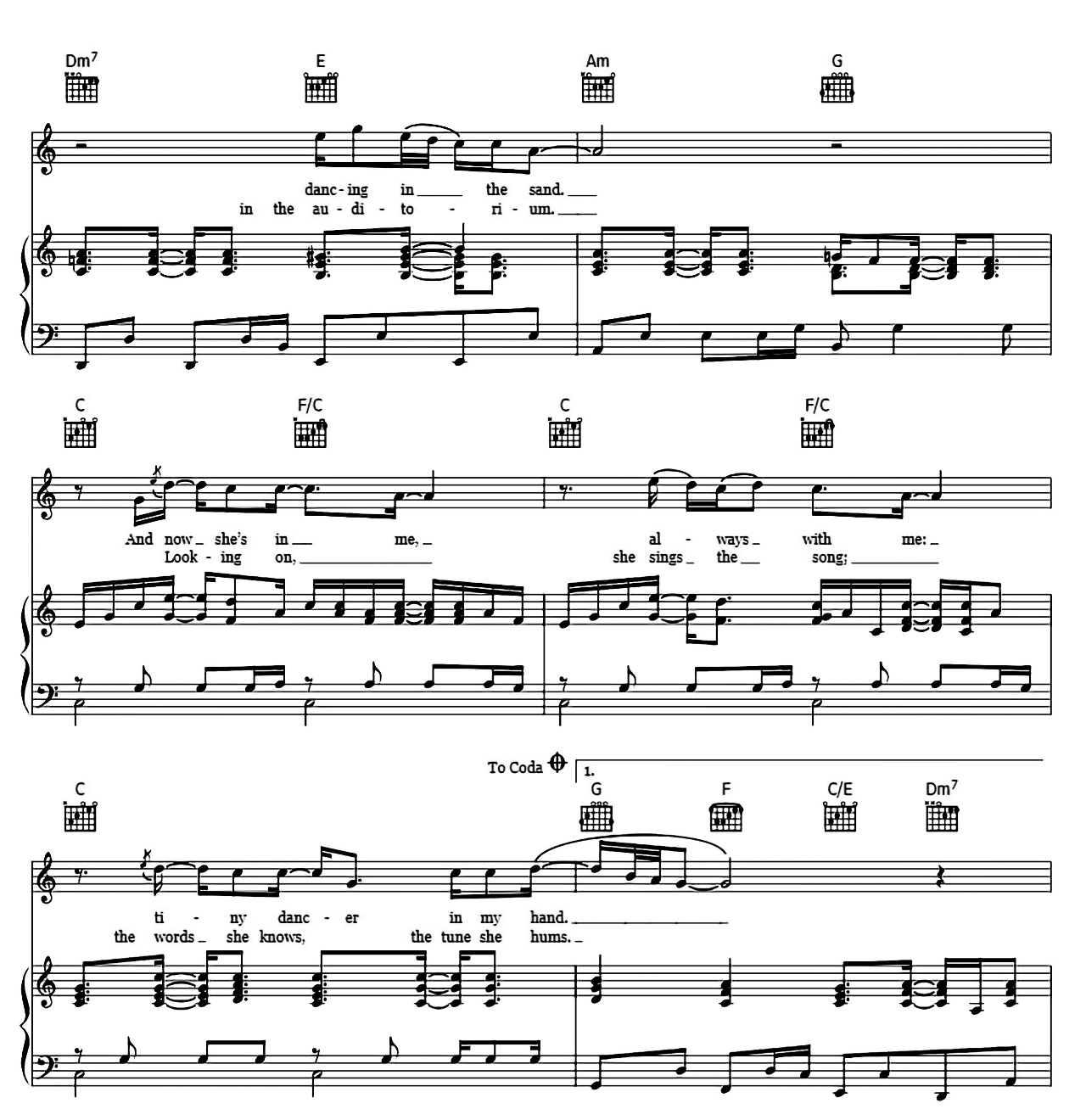 Tiny Dancer sheet music 3