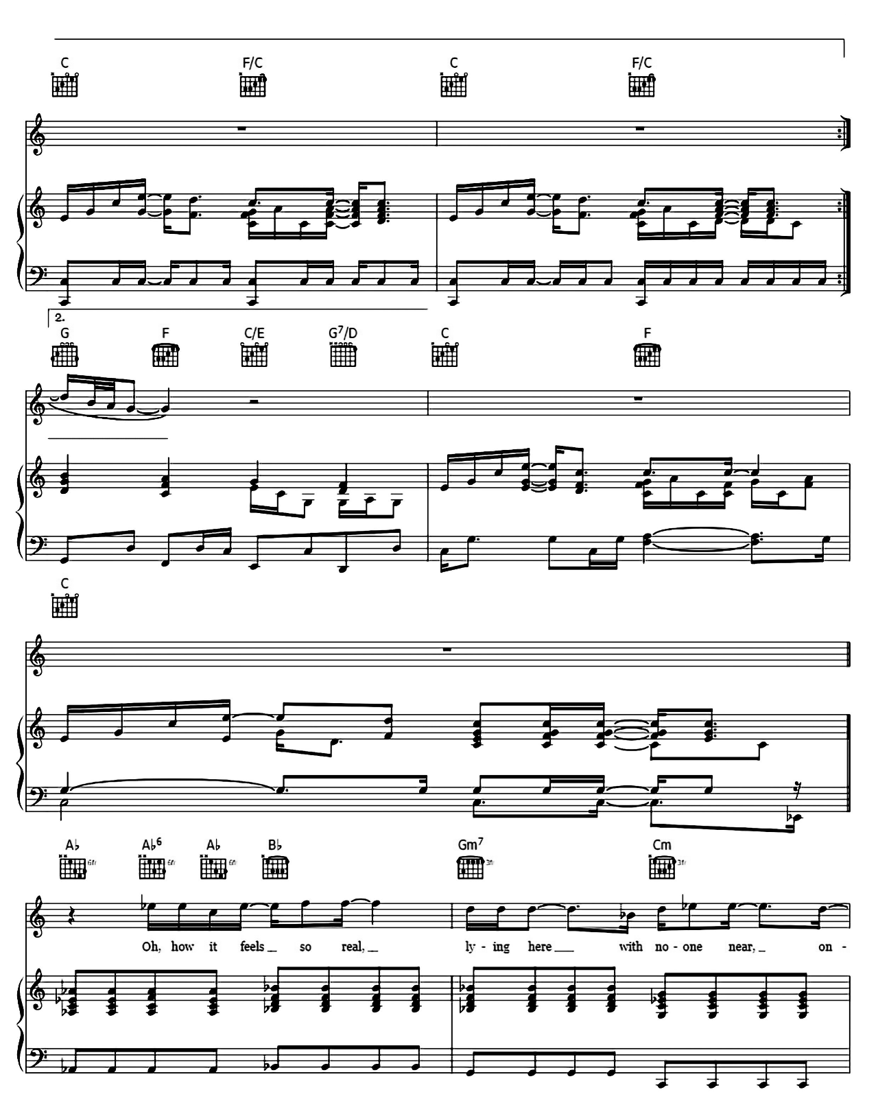 Tiny Dancer sheet music 4