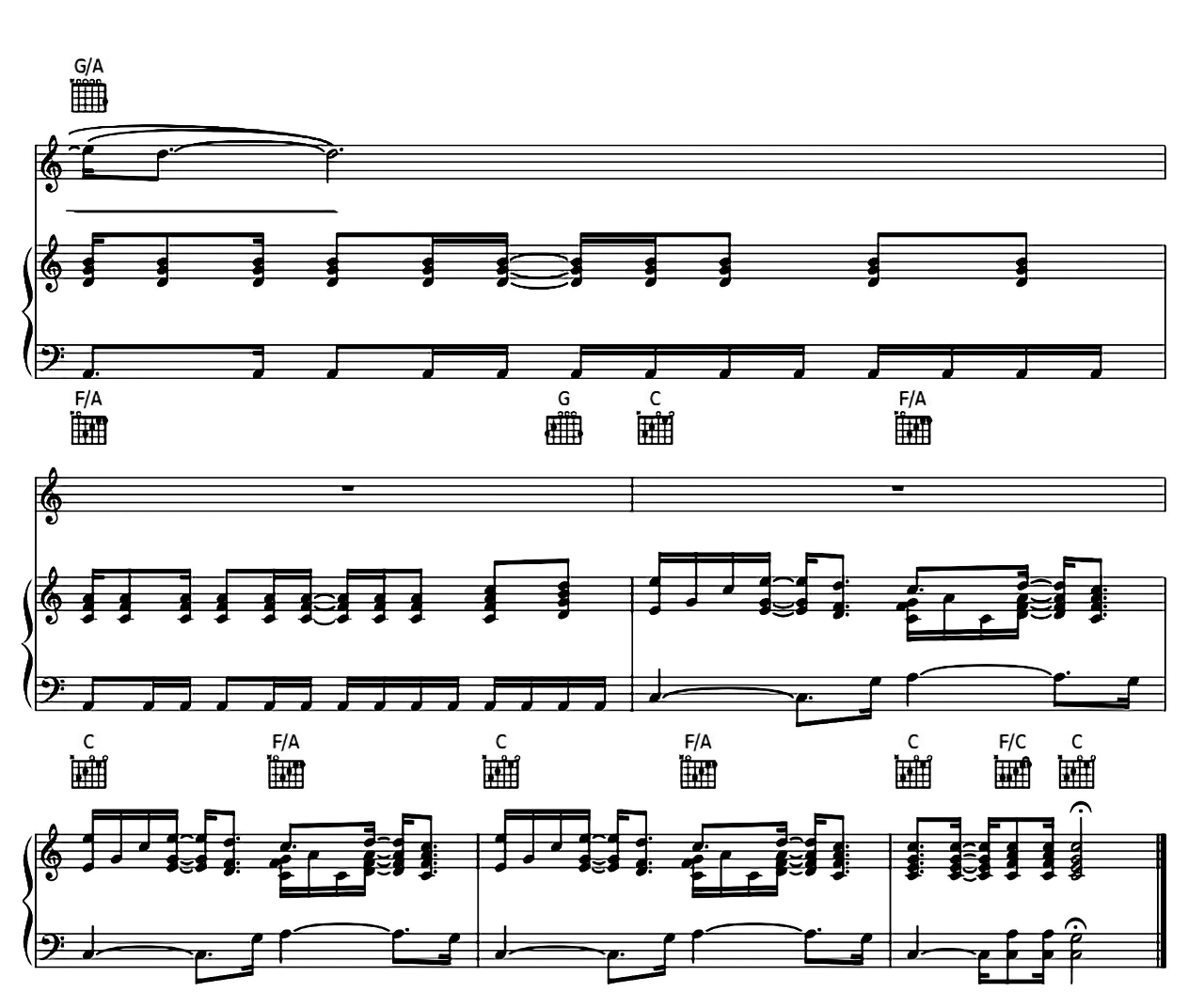 Tiny Dancer sheet music 10