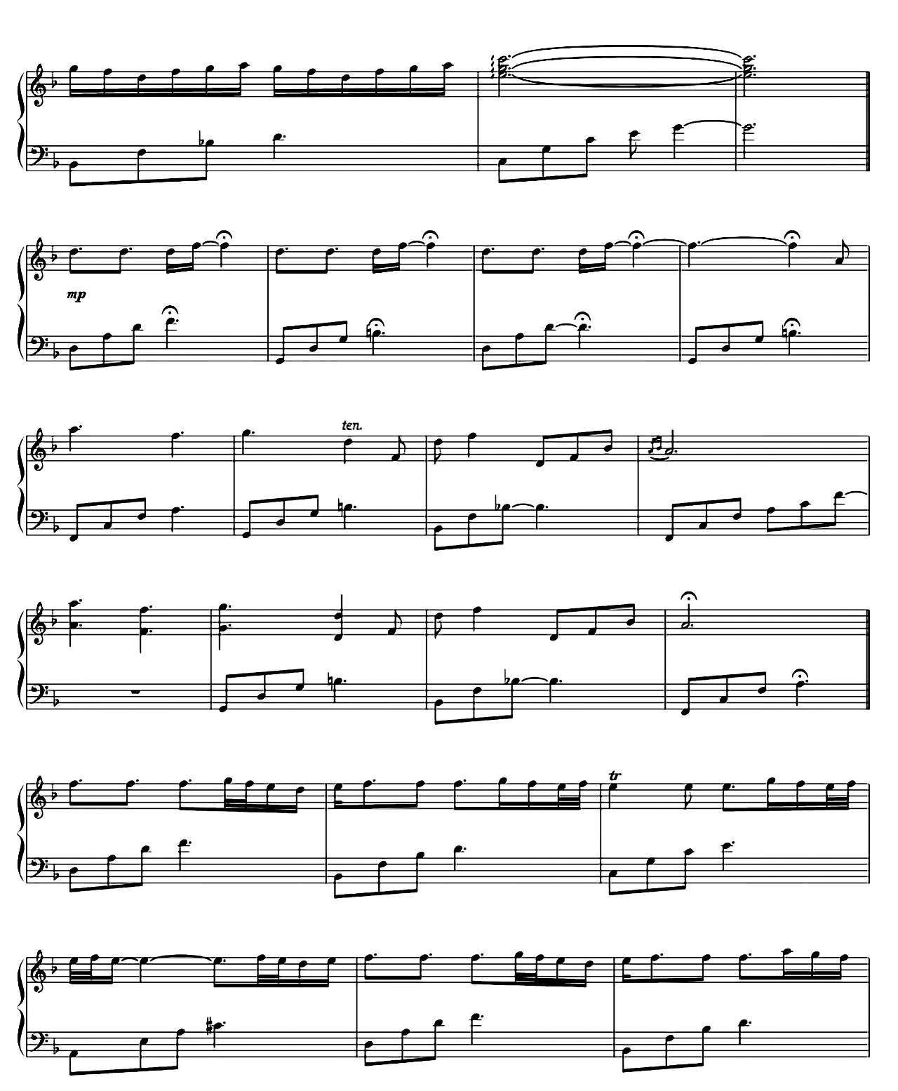Leo sheet music 3