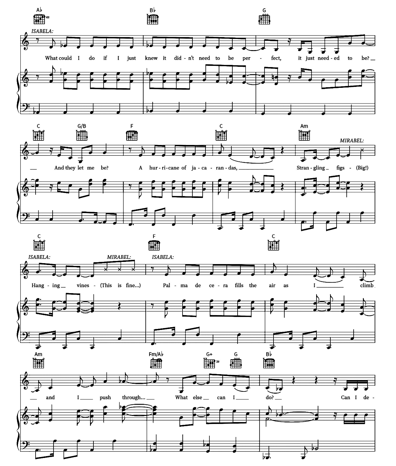 What Else Can I Do (from Encanto) sheet music 3