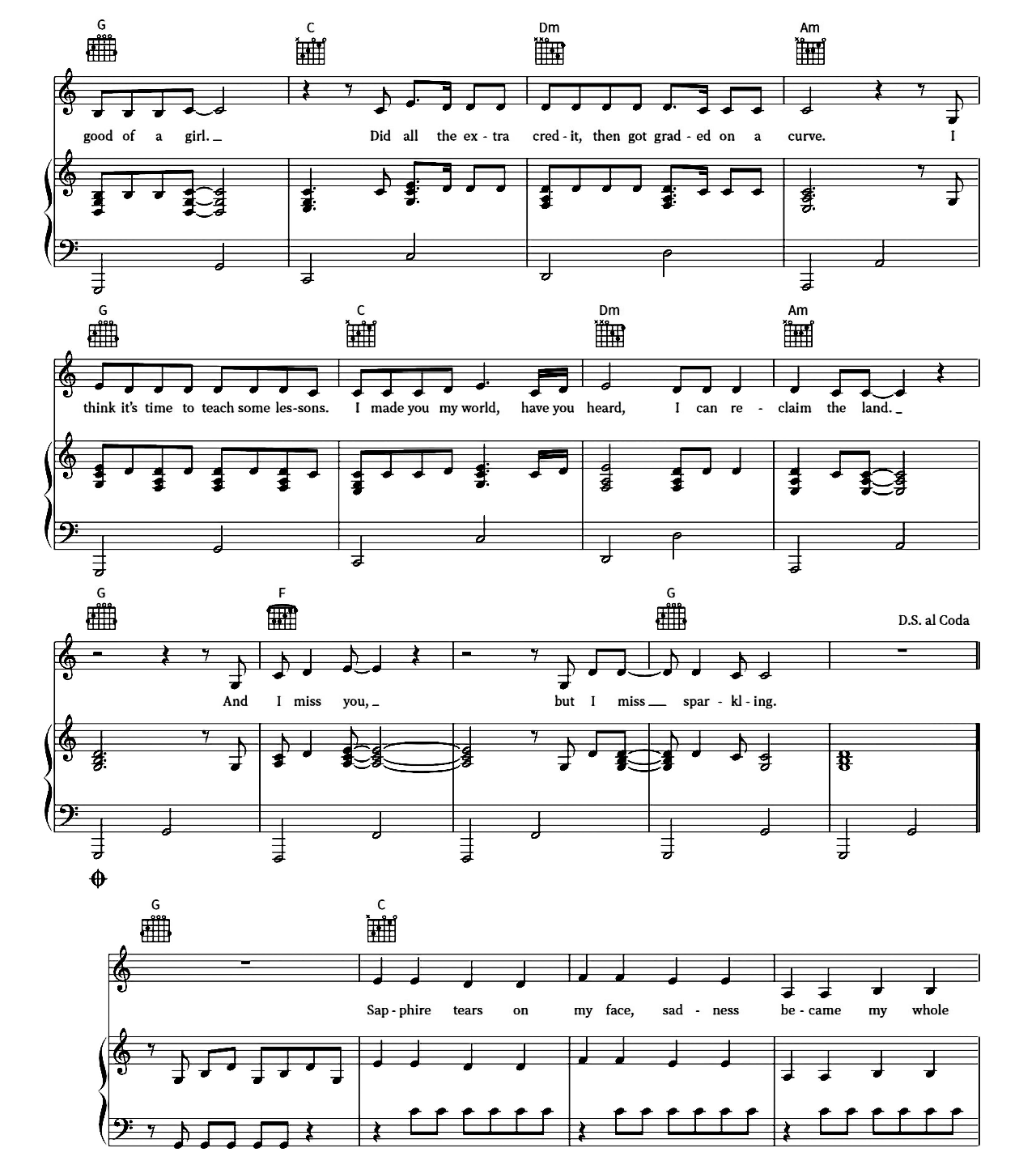 Bejeweled sheet music 4