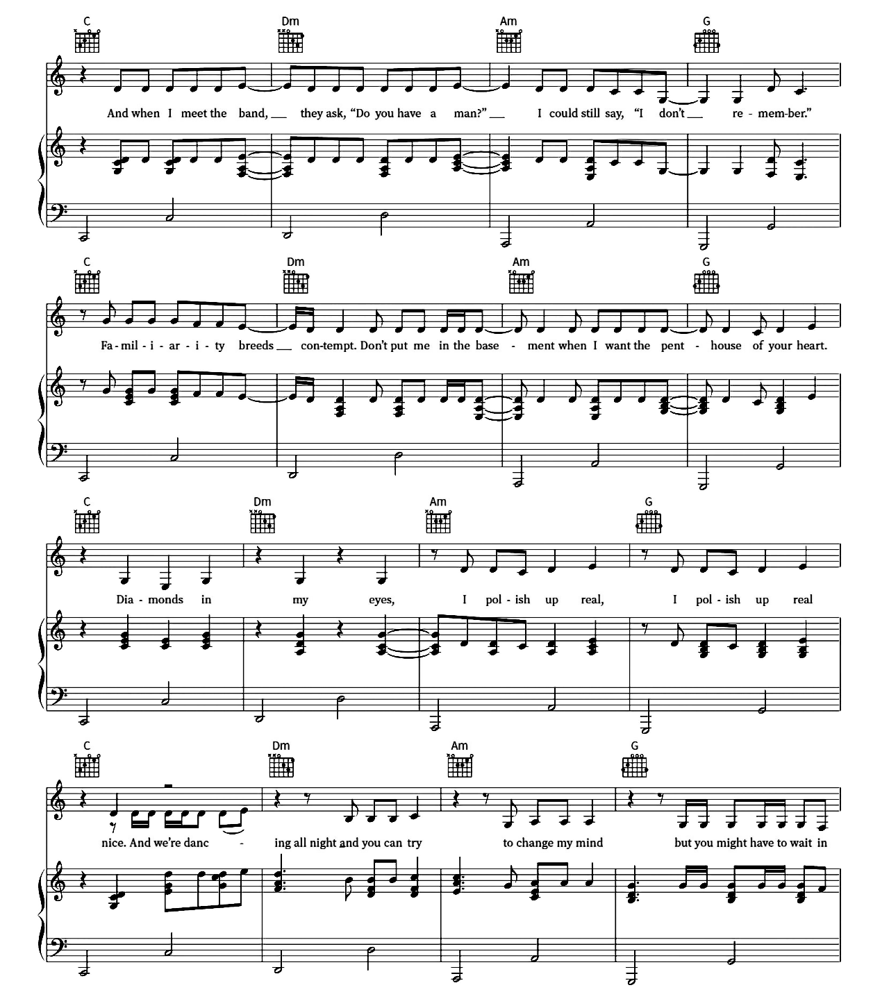 Bejeweled sheet music 6