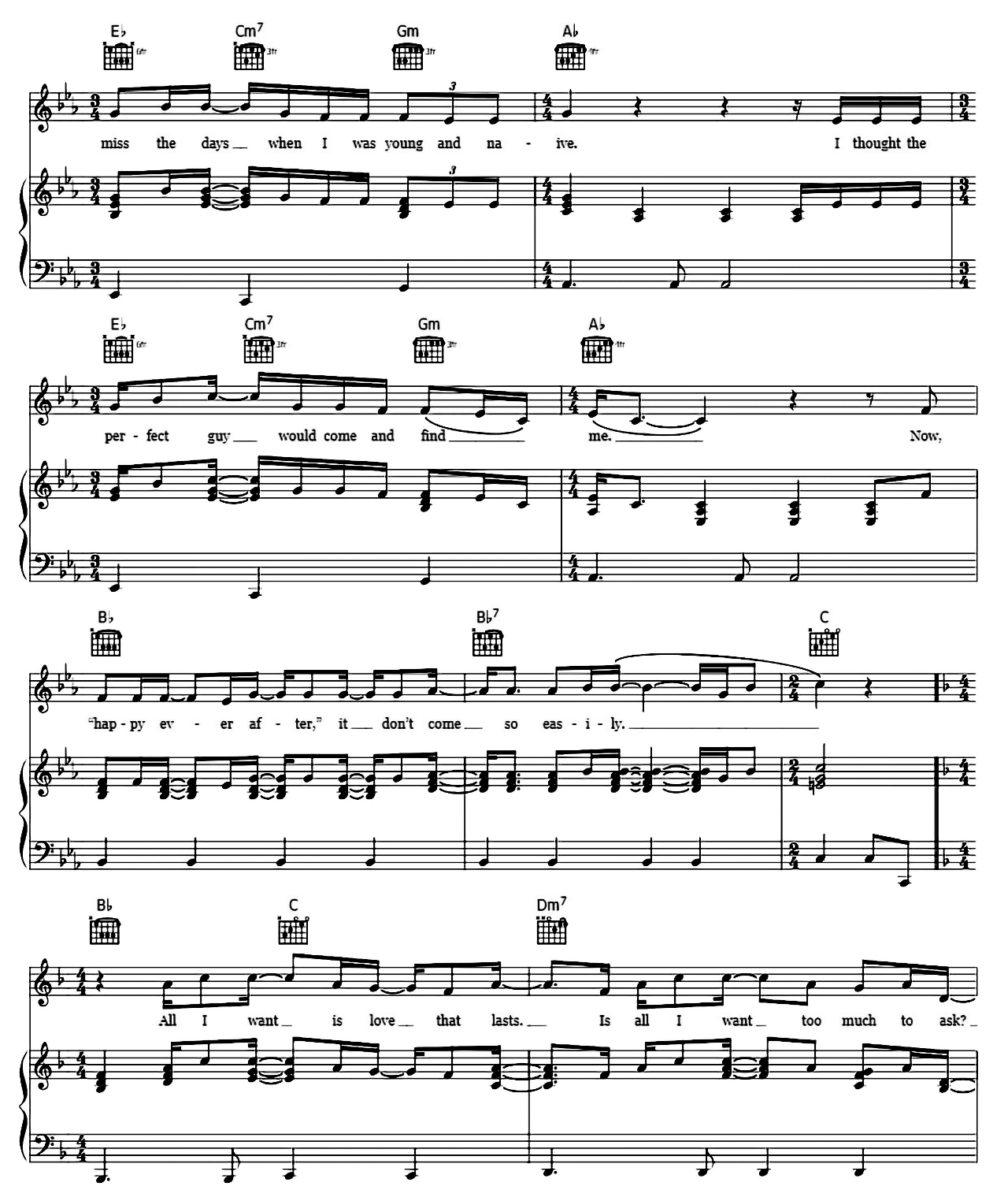 All I Want (from High School Musical) sheet music 5