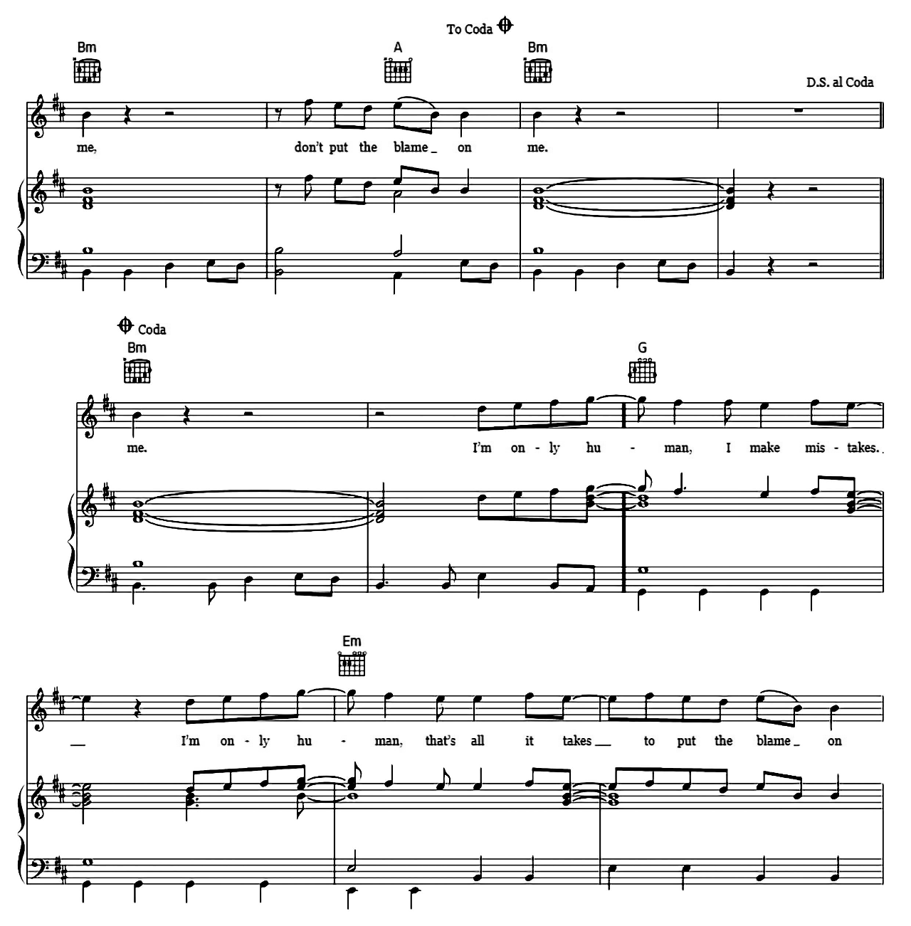 Human sheet music 4