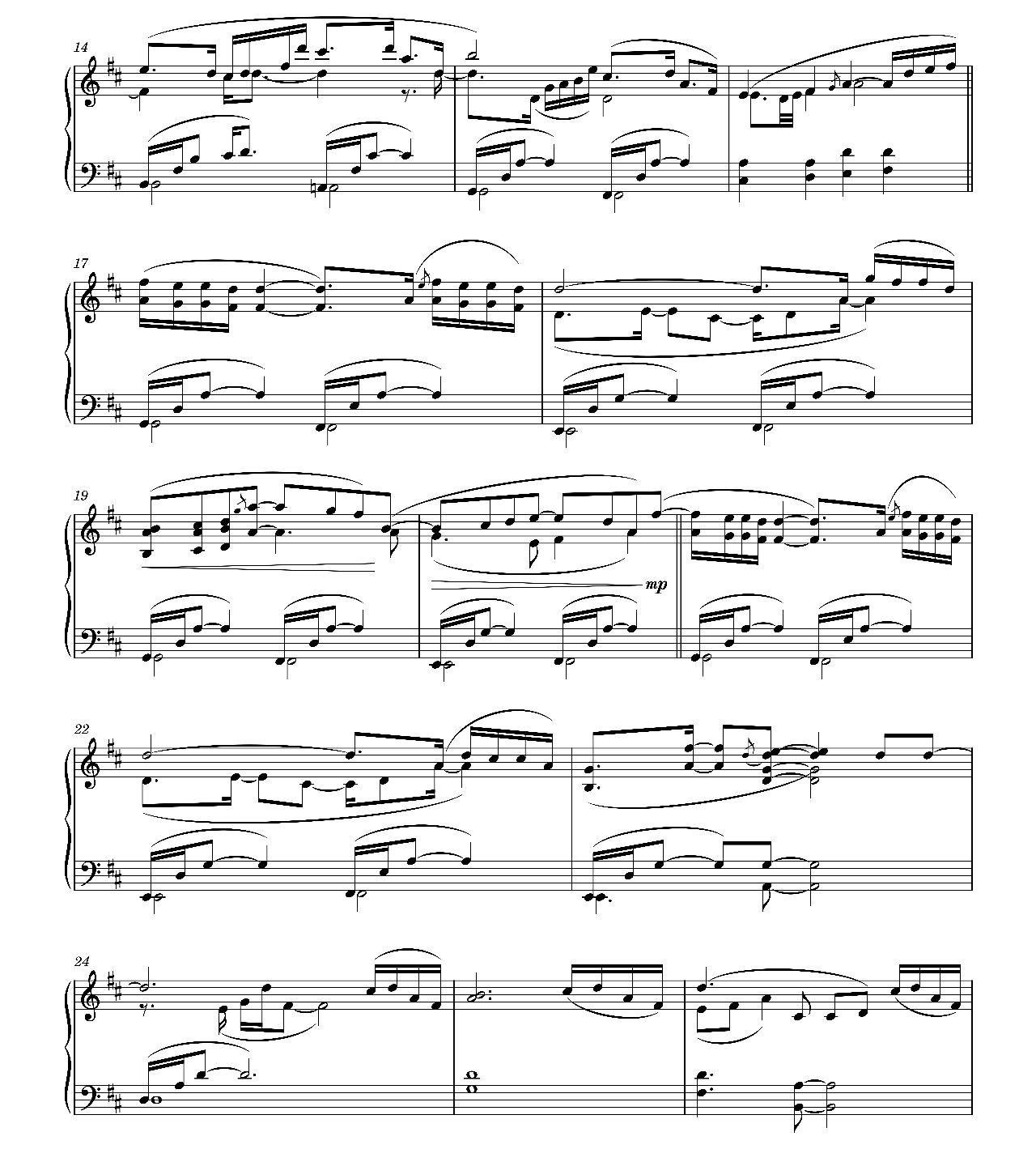 Forever Song sheet music 2