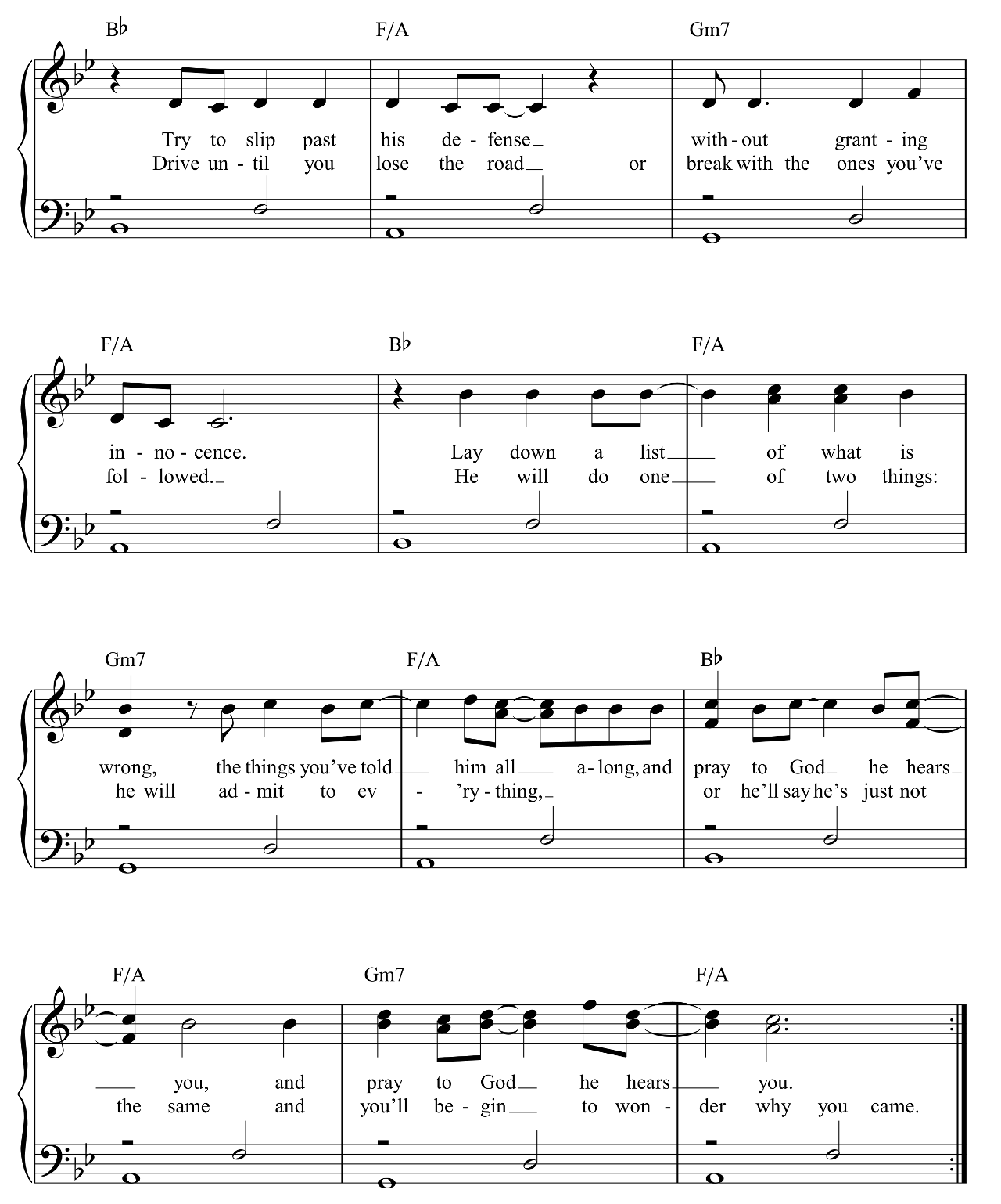 How To Save A Life sheet music 4