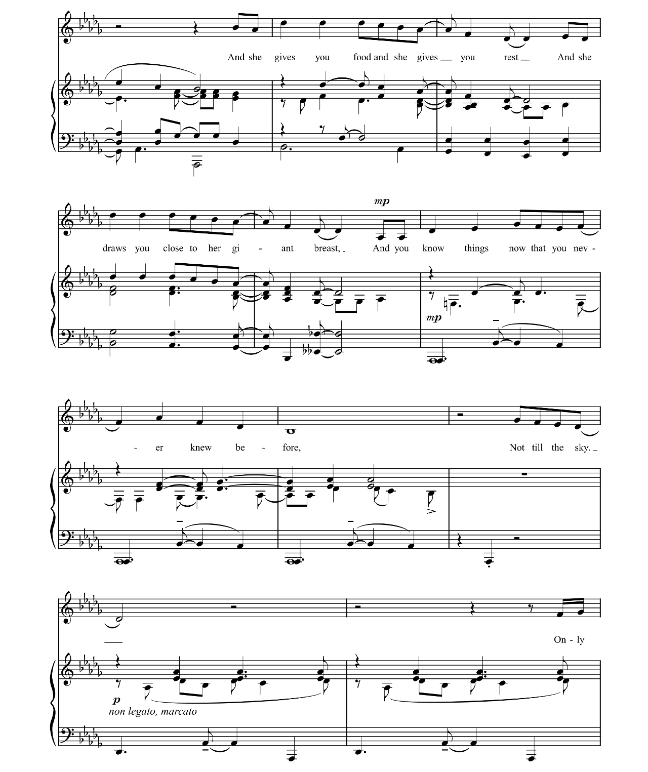 Giants In The Sky sheet music 4