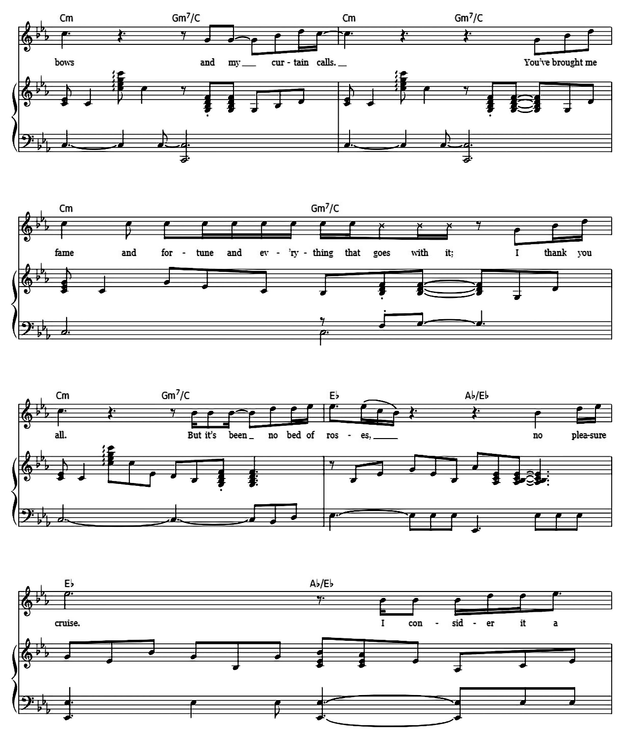 We Are The Champions sheet music 4