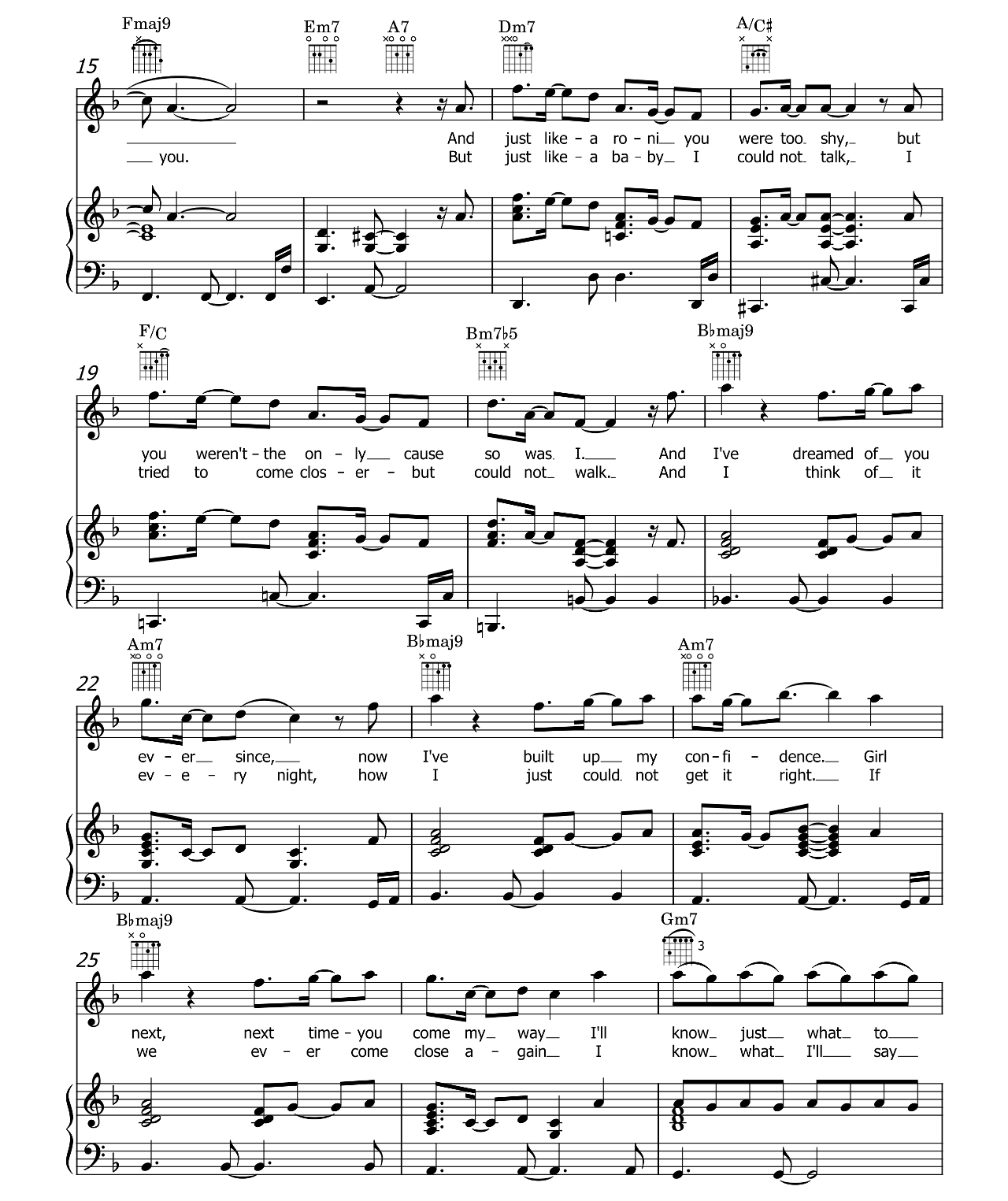 Can We Talk sheet music 2